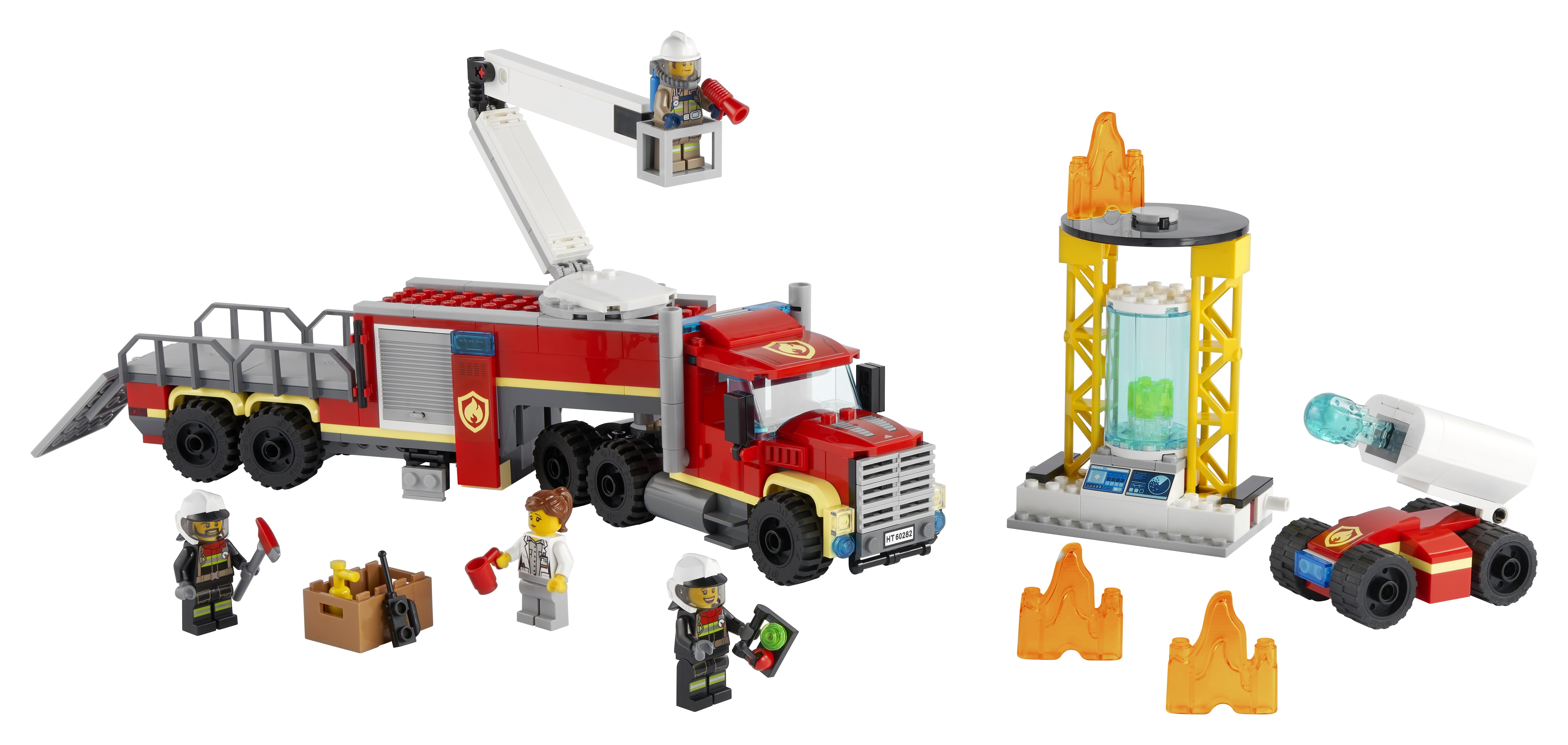 LEGO® City Fire Command Unit Building Set 60282 Default Title
