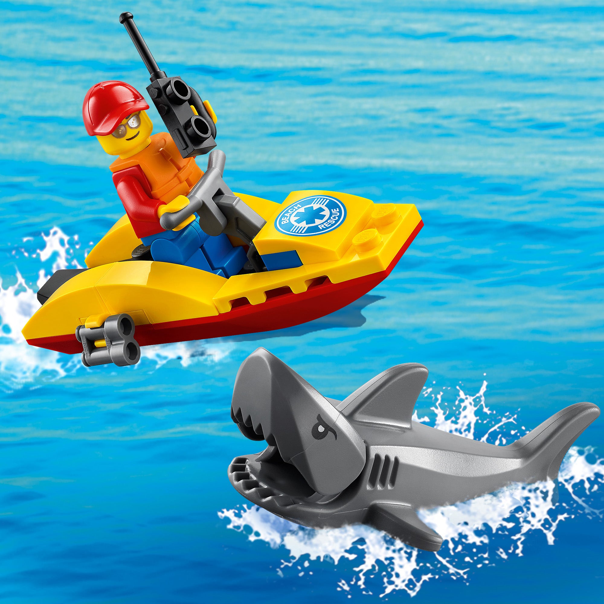 LEGO® City Great Vehicles Beach Rescue ATV Toy 60286 Default Title