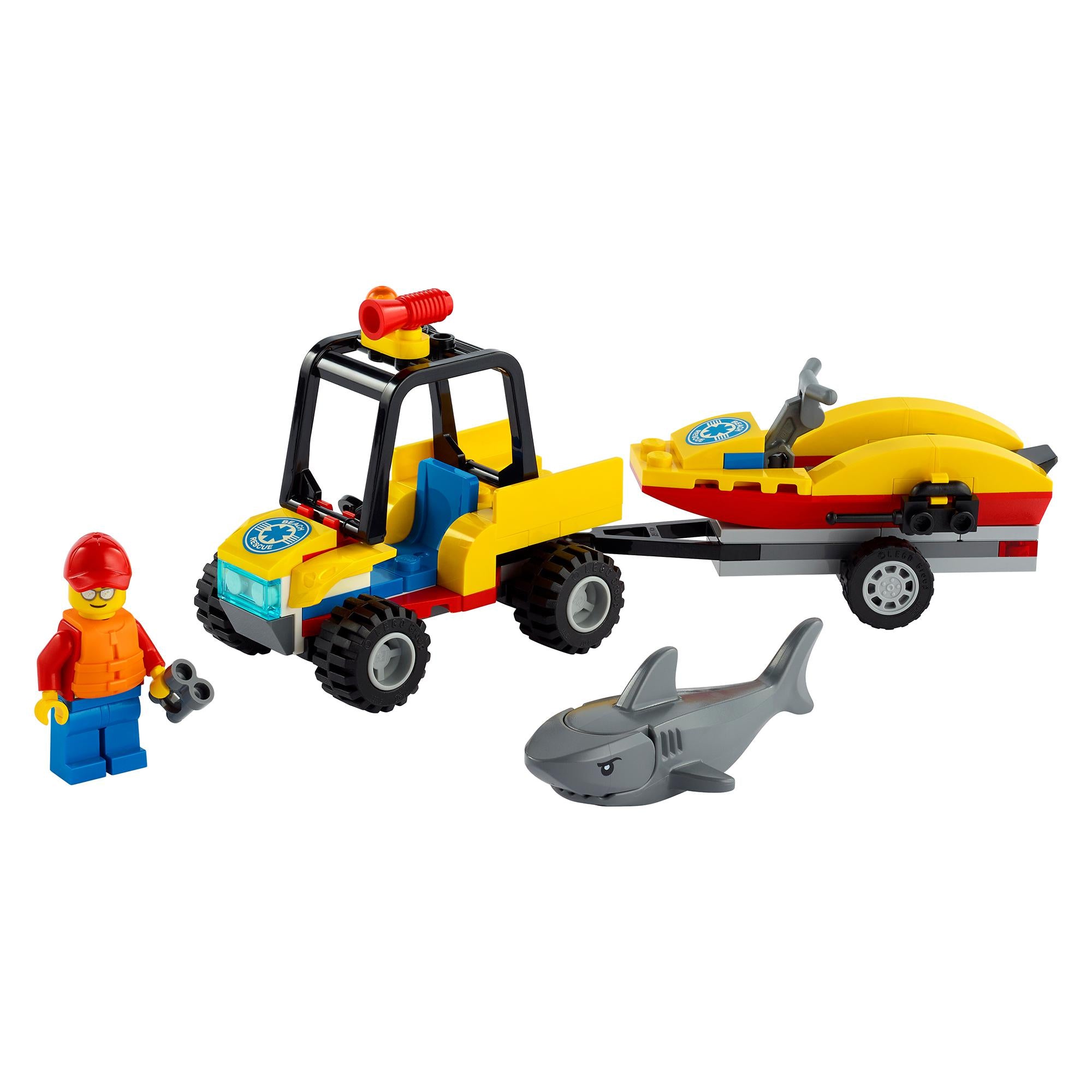 LEGO® City Great Vehicles Beach Rescue ATV Toy 60286 Default Title