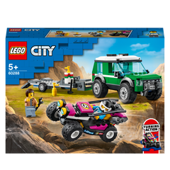 LEGO® City Race Buggy Transporter Toy Truck 60288 Default Title