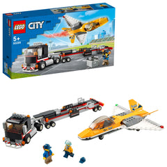 LEGO® City Airshow Jet Transporter Toy 60289 Default Title