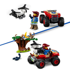 LEGO® City Wildlife Rescue ATV Car Toy 60300 Default Title