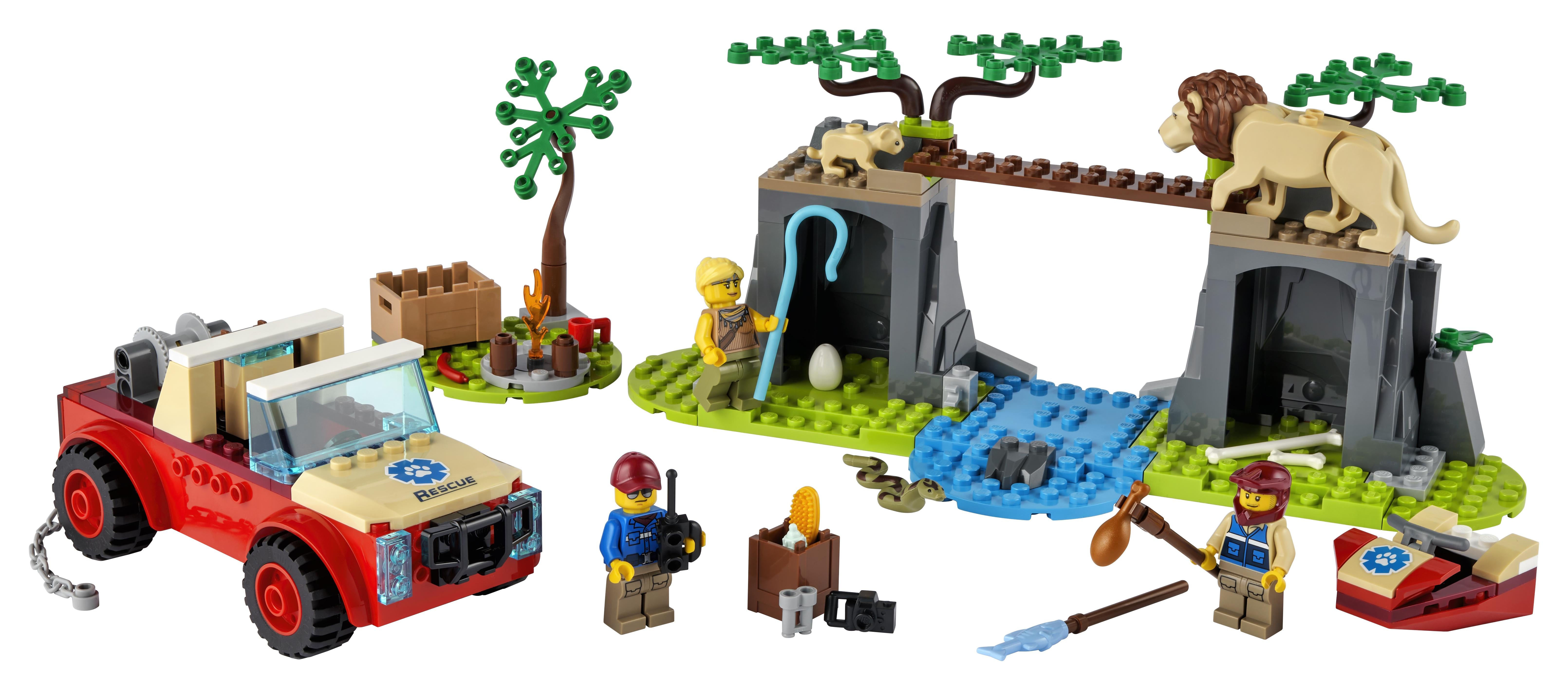 LEGO® City Wildlife Rescue Off Roader Car Toy 60301 Default Title