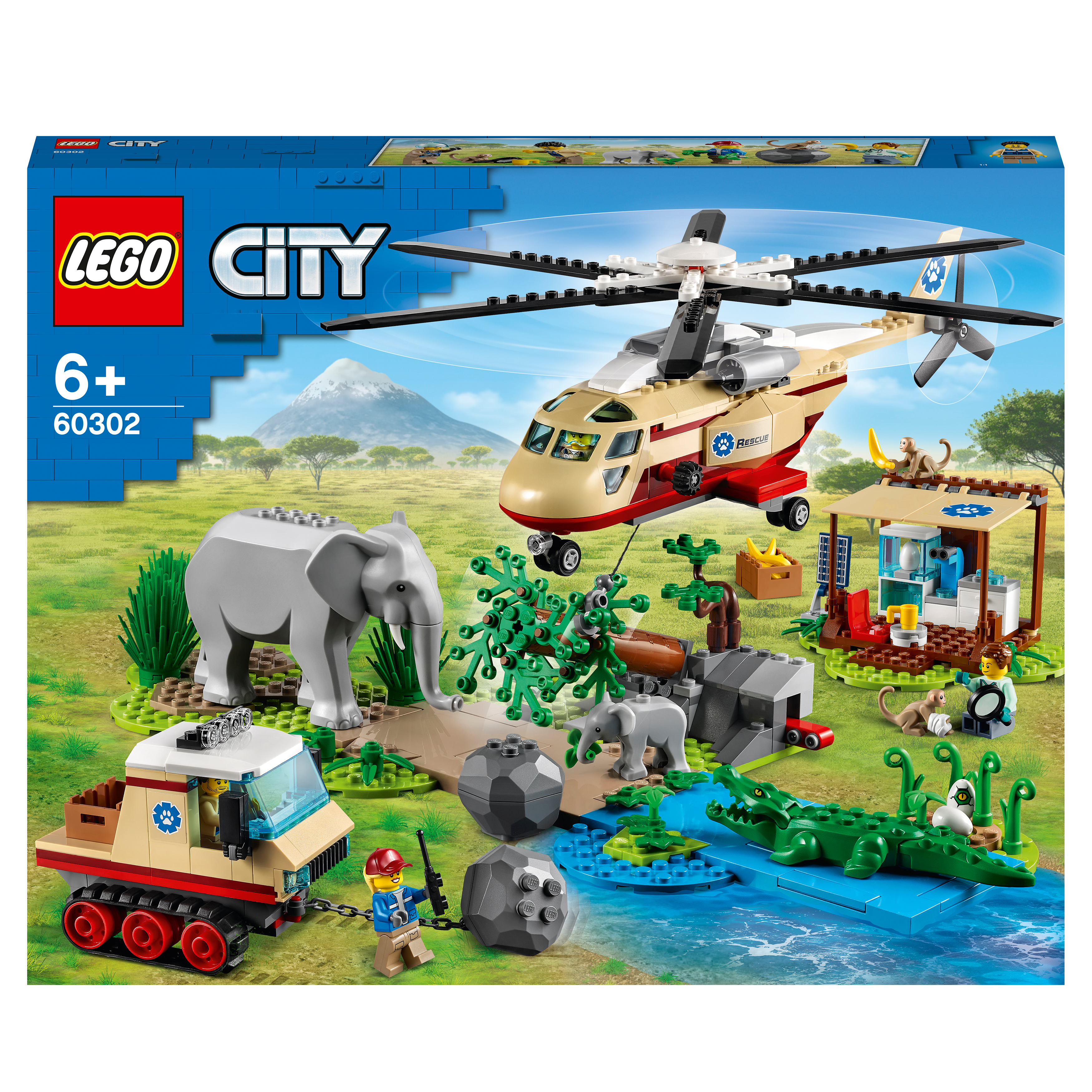 LEGO® City Wildlife Rescue Operation Vet Set 60302 Default Title