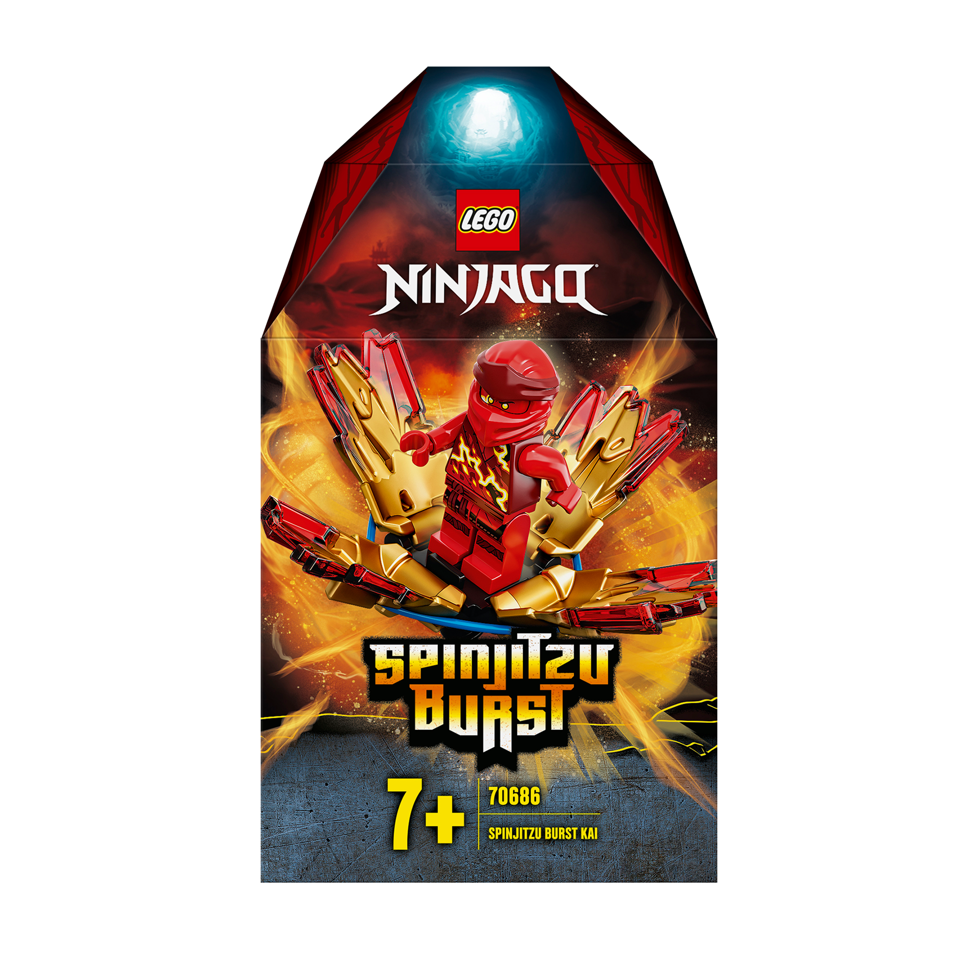 LEGO® NINJAGO Spinjitzu Burst Kai Spinner Toy 70686 Default Title