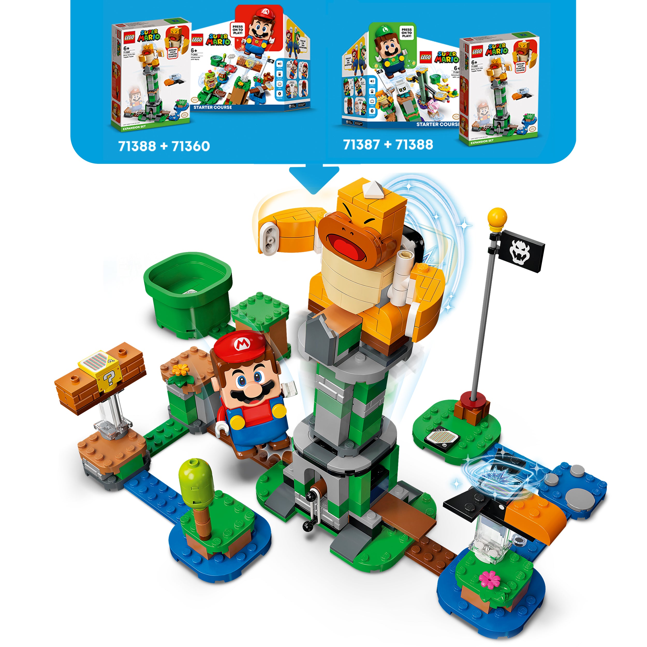 LEGO® Super Mario Boss Sumo Bro Topple Tower Expansion Set 71388 Default Title