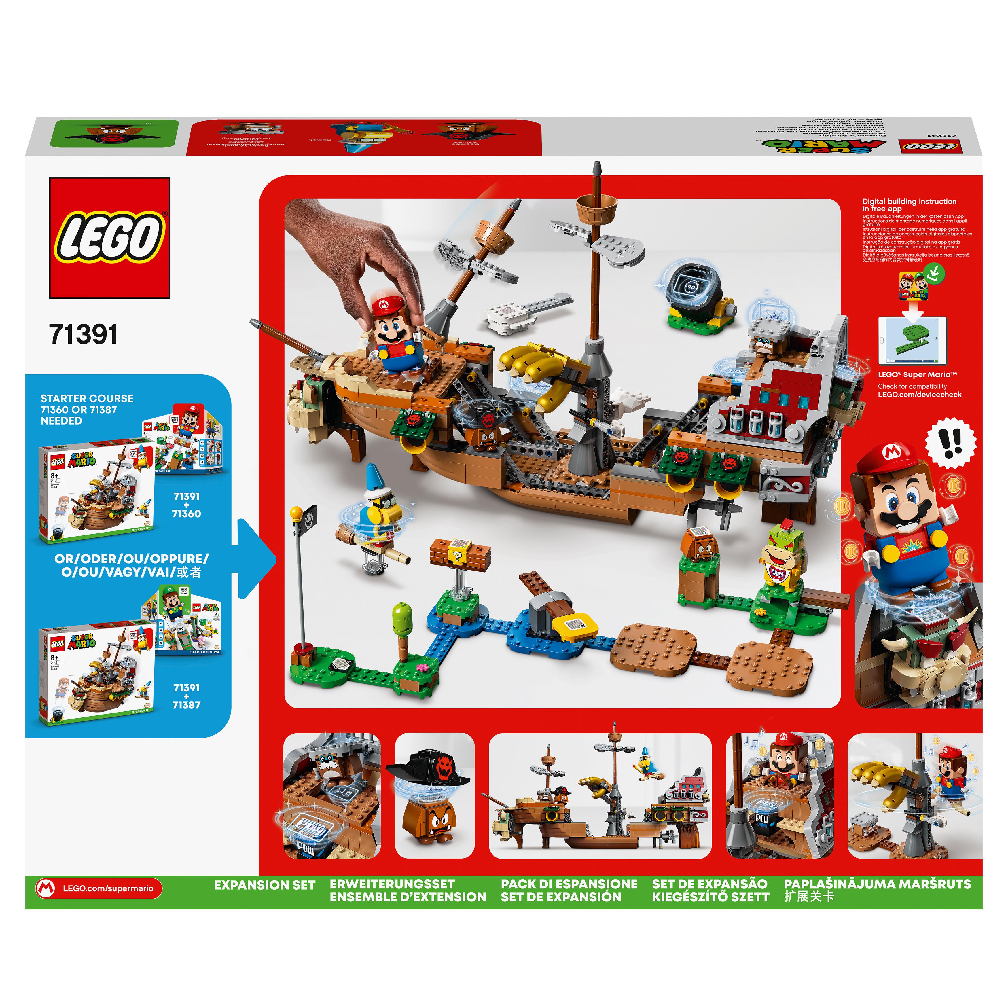 LEGO® Super Mario Bowser Airship Expansion Set 71391 Default Title