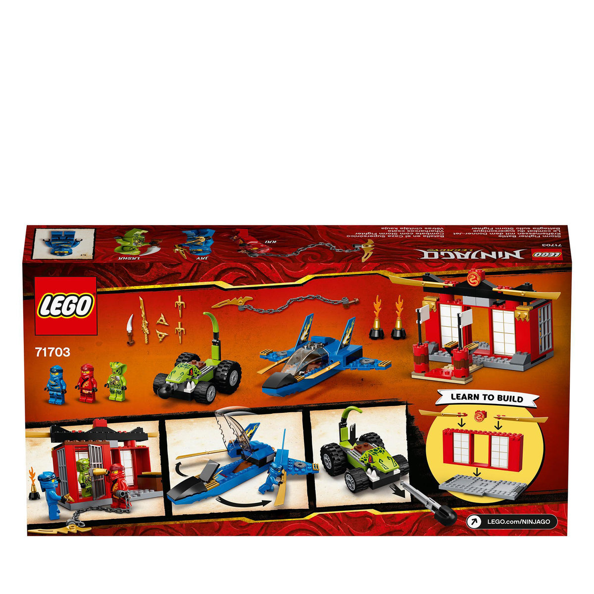 LEGO® NINJAGO Legacy Storm Fighter Battle Toy 71703 Default Title