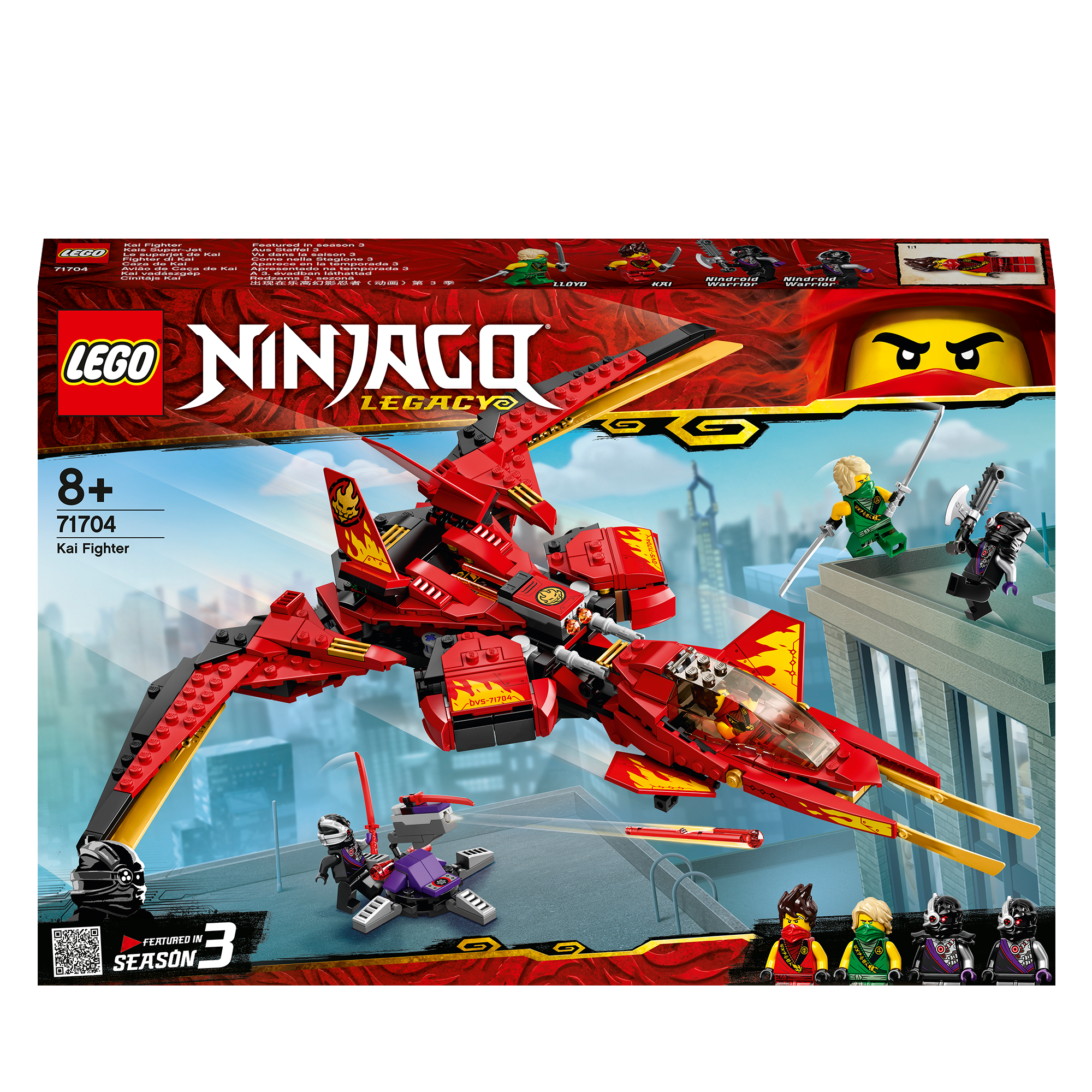 LEGO® NINJAGO Legacy Kai Fighter Toy Jet 71704 Default Title