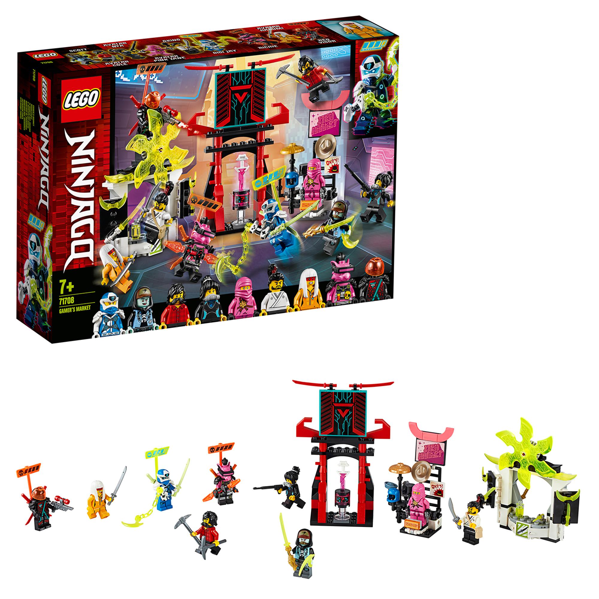 LEGO® NINJAGO Gamer's Market Minifigures Set 71708 Default Title