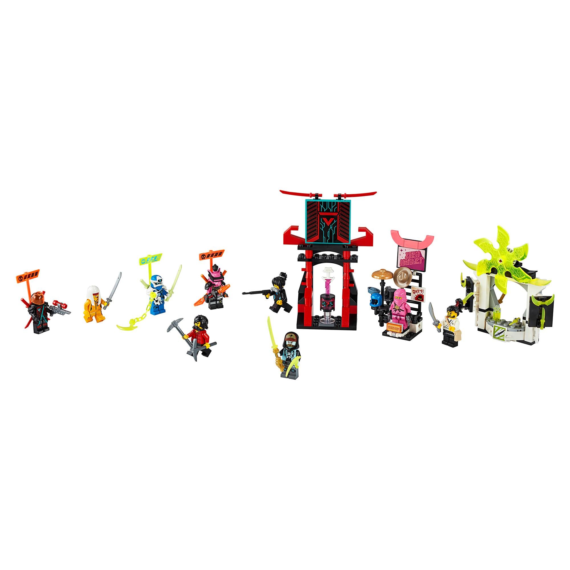 LEGO® NINJAGO Gamer's Market Minifigures Set 71708 Default Title