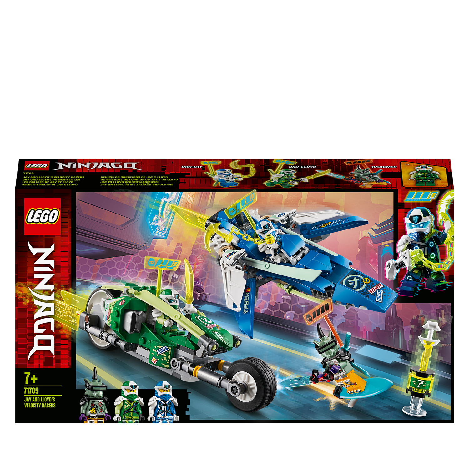 LEGO® NINJAGO Jay and Lloyd's Racers Set 71709 Default Title