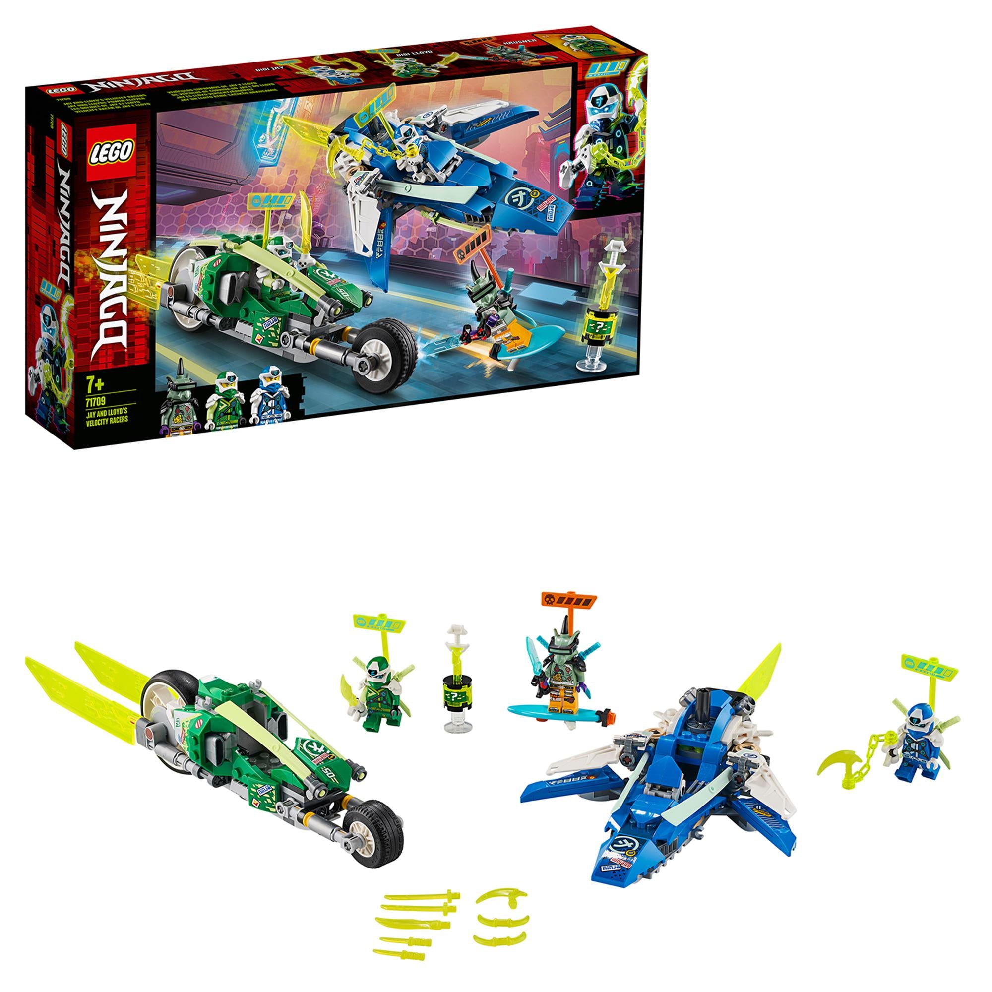 LEGO® NINJAGO Jay and Lloyd's Racers Set 71709 Default Title