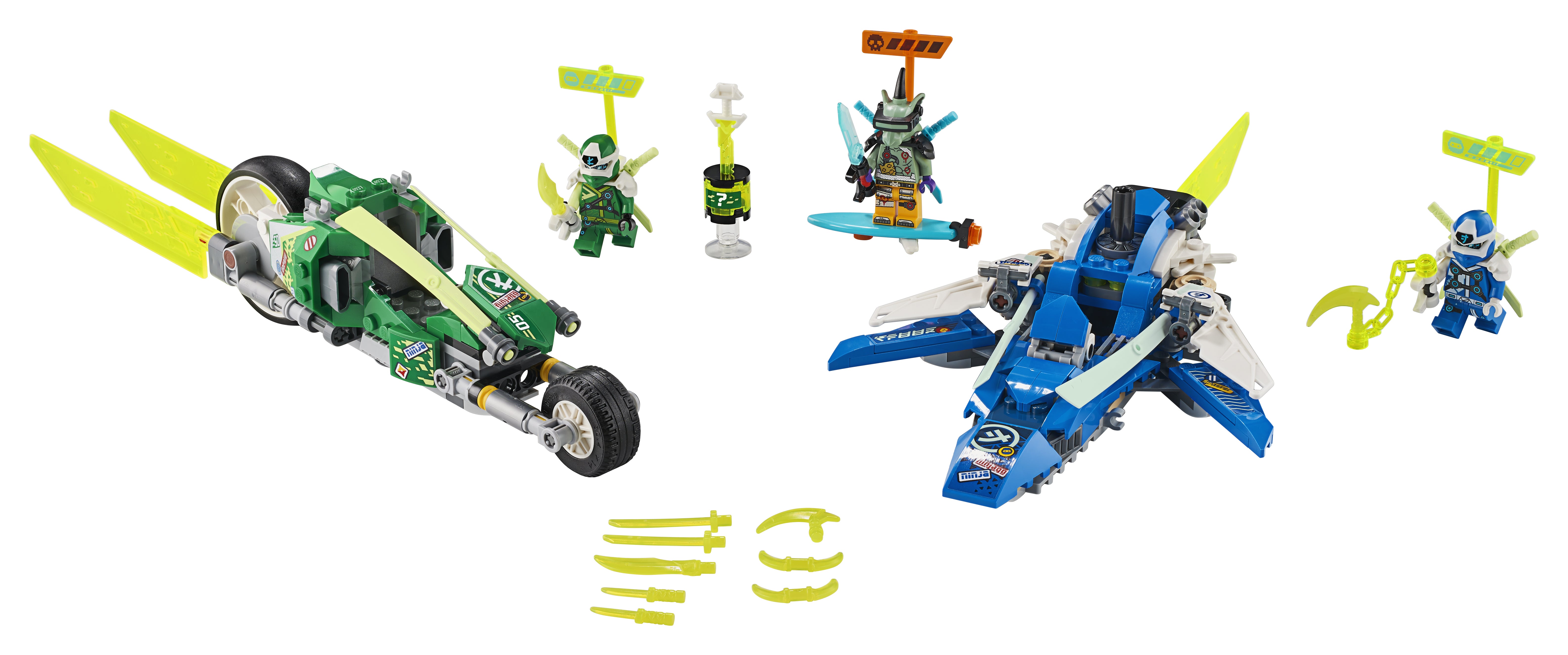 LEGO® NINJAGO Jay and Lloyd's Racers Set 71709 Default Title