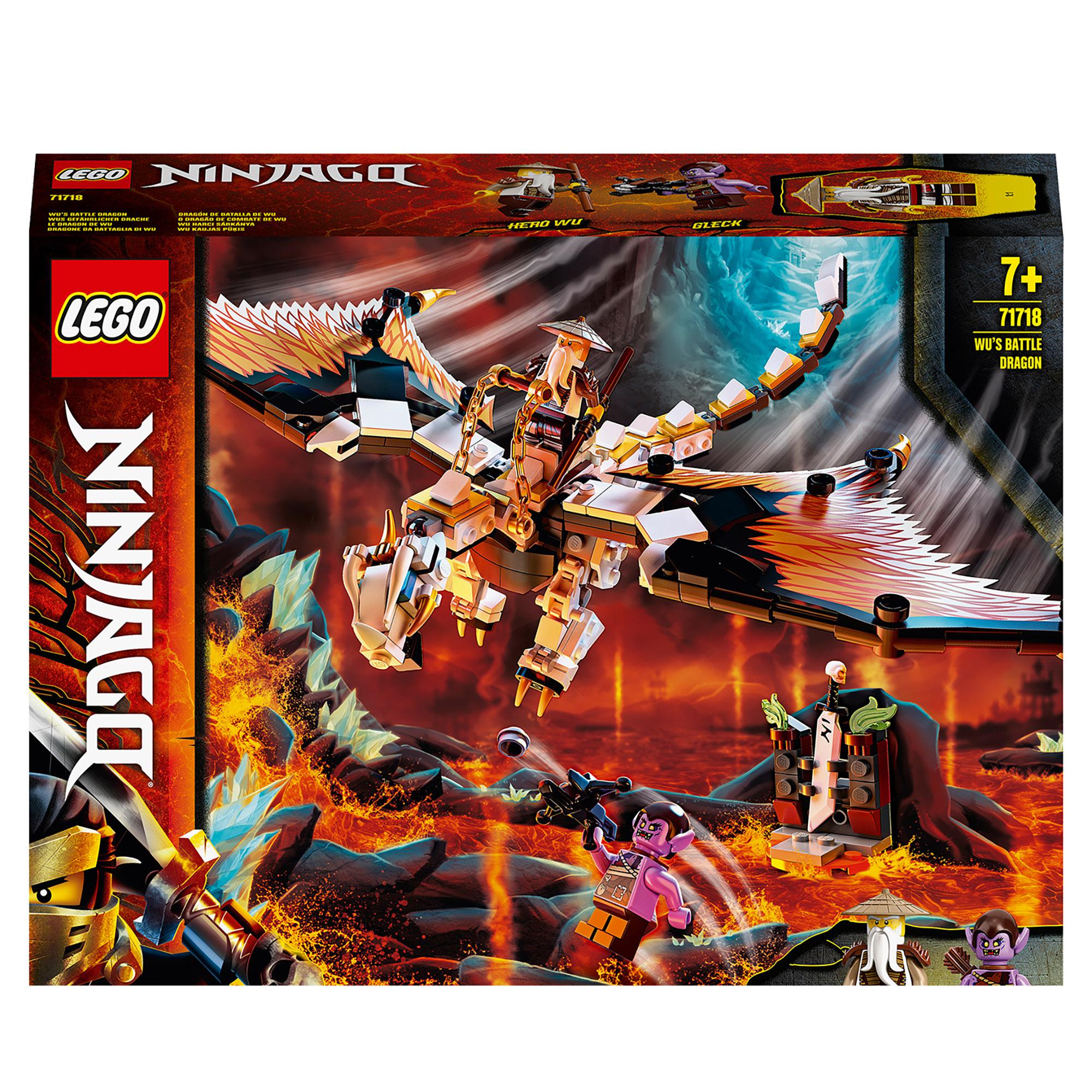 LEGO® NINJAGO Wu's Battle Dragon Toy 71718 Default Title