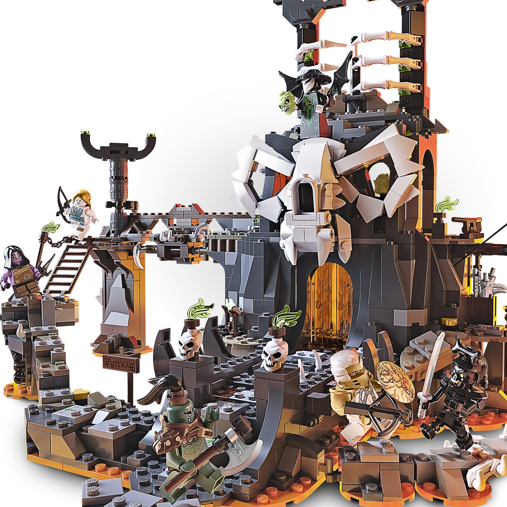 LEGO® NINJAGO Skull Sorcerer' Dungeons 2in1 Set 71722 Default Title