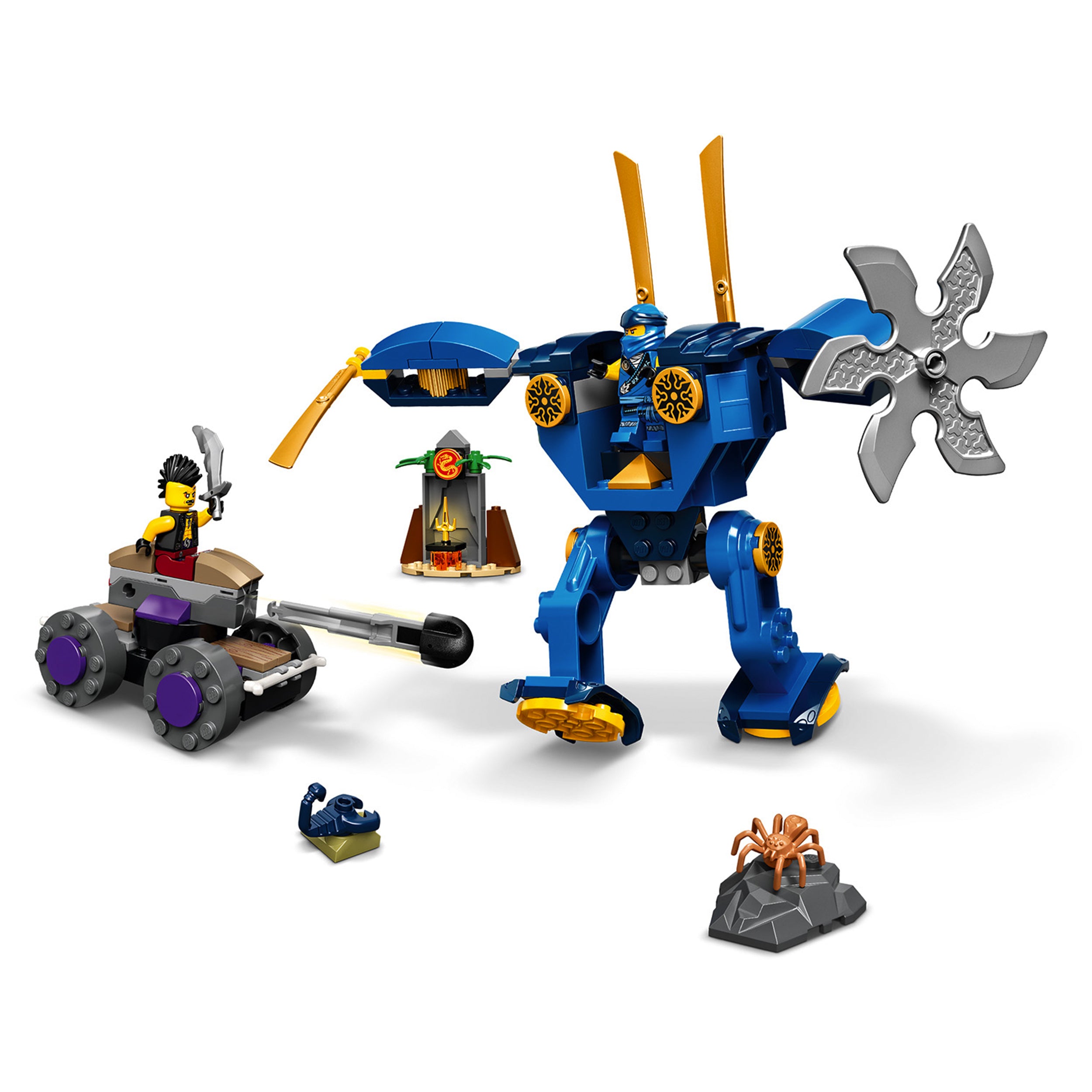 LEGO® NINJAGO Legacy Jay’s Electro Mech Toy 71740 Default Title