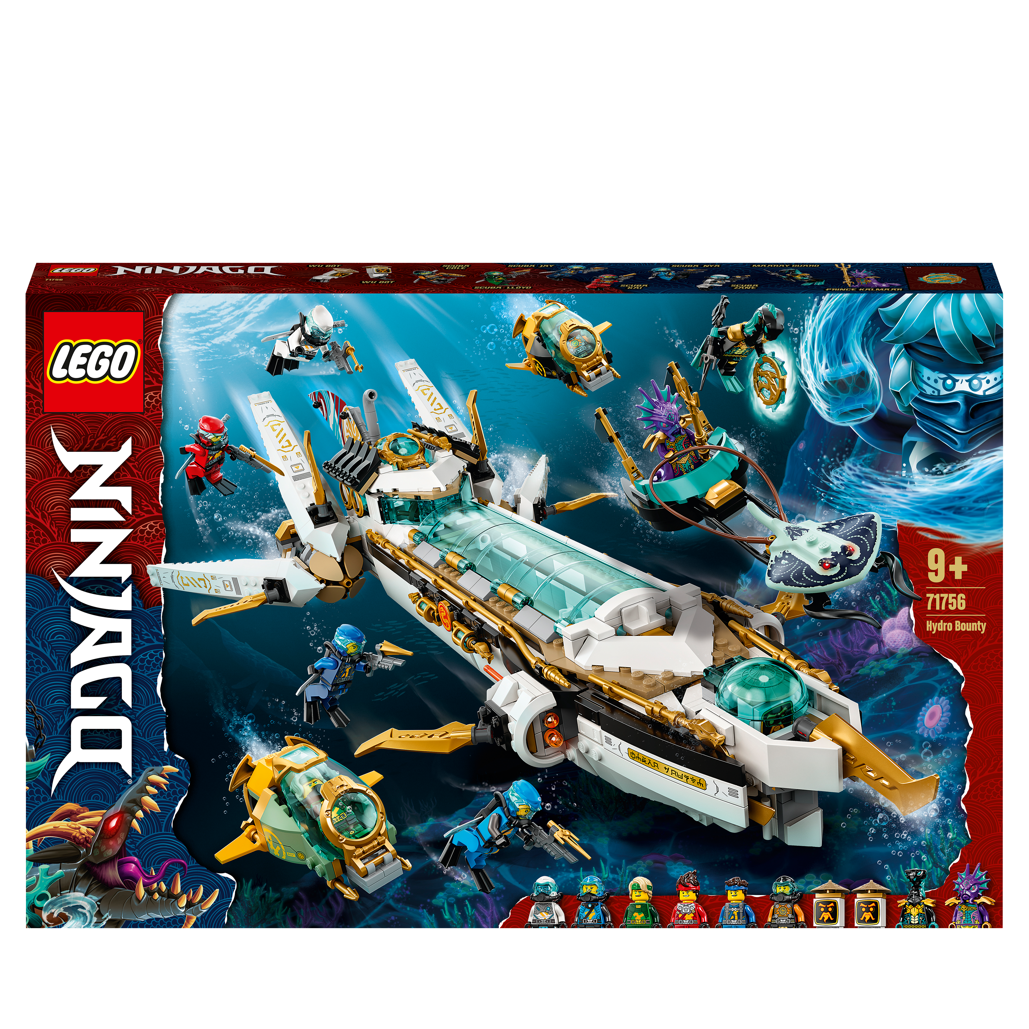 LEGO® NINJAGO Hydro Bounty Submarine Set 71756 Default Title