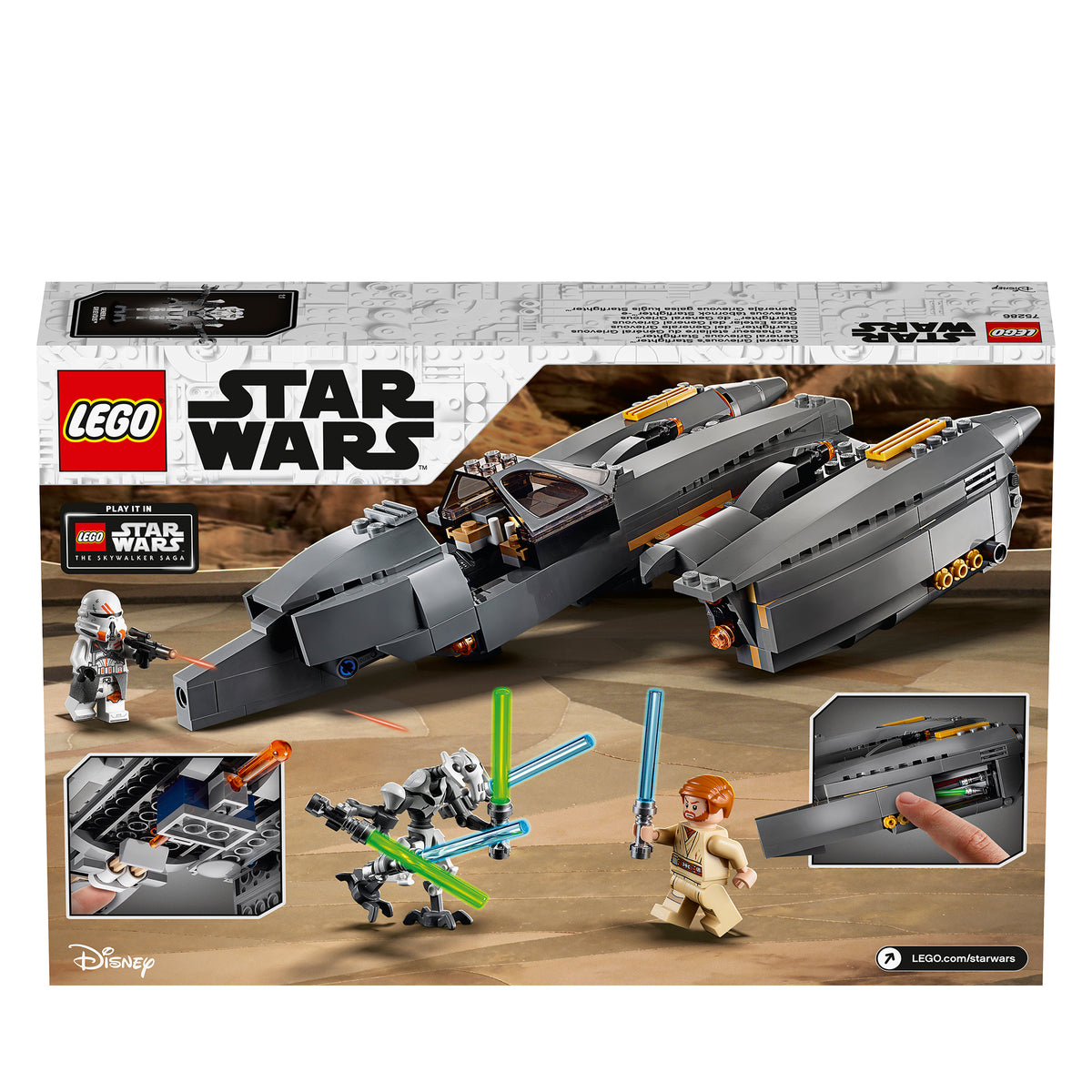 LEGO® Star Wars General Grievous’s Starfighter 75286 Default Title