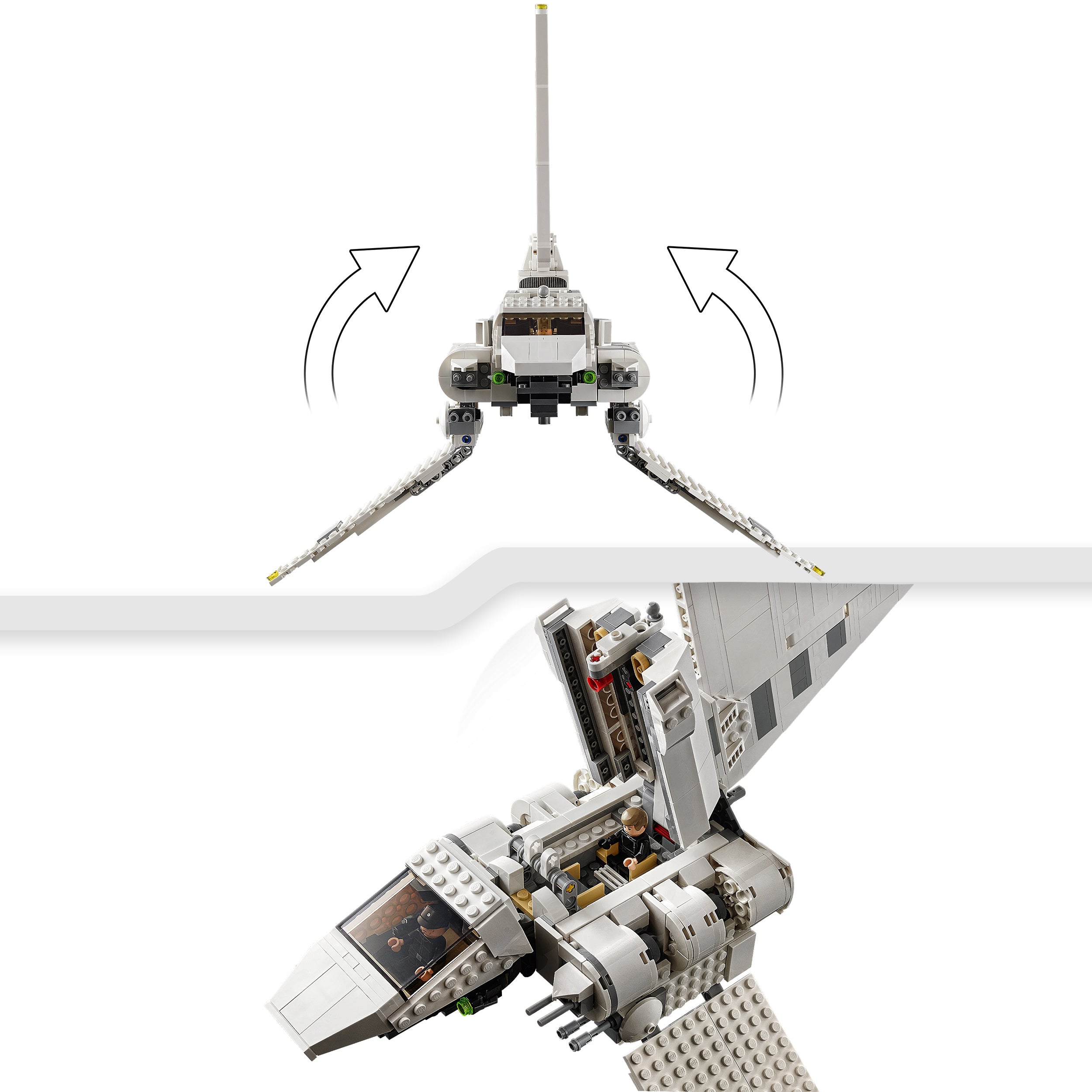LEGO® Star Wars Imperial Shuttle Building Set 75302 Default Title