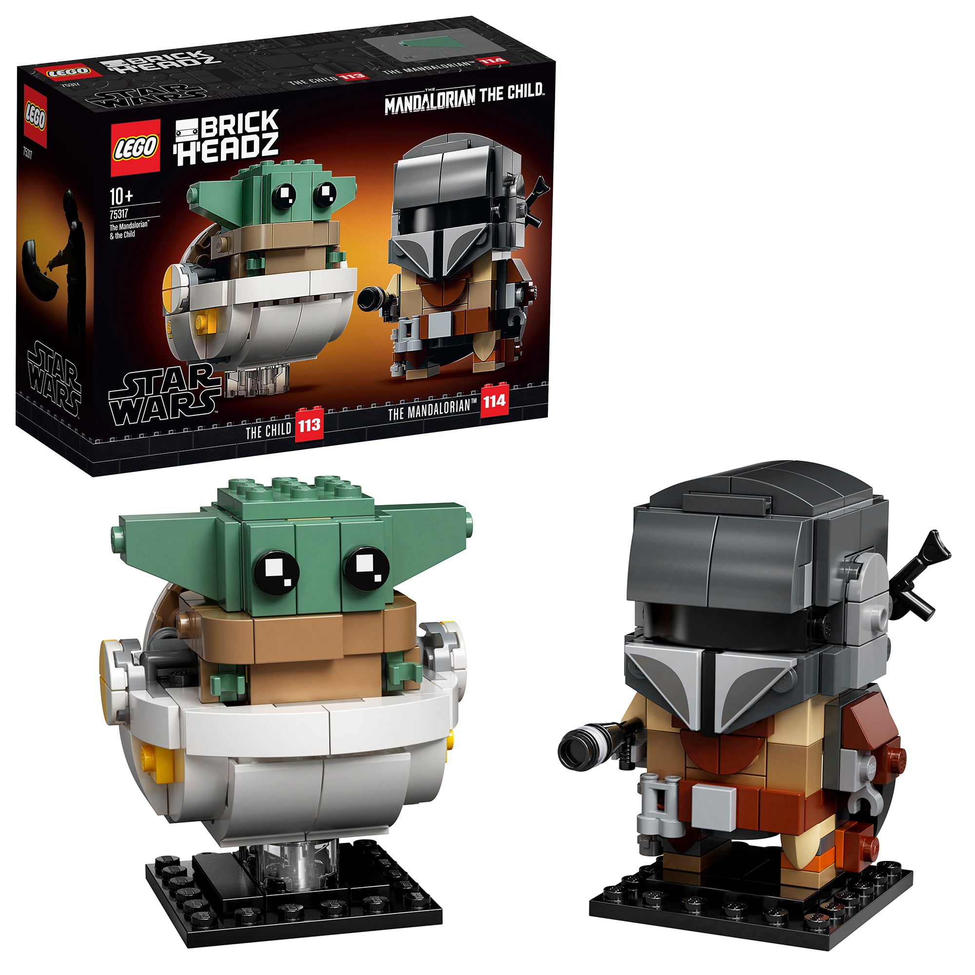 LEGO® BrickHeadz Star Wars The Mandalorian 75317 Default Title