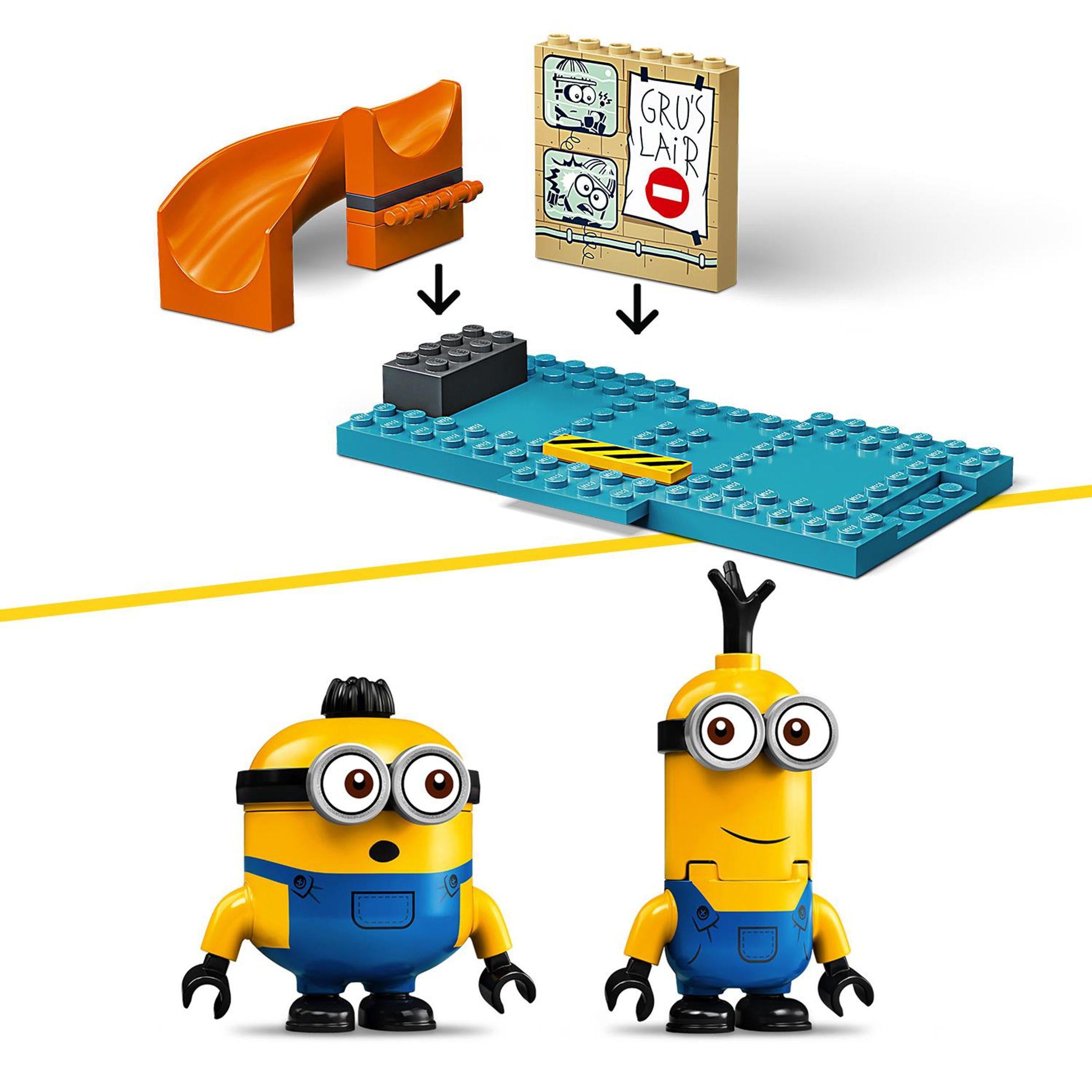LEGO® 4+ Minions in Gru’s Lab Building Set 75546 Default Title