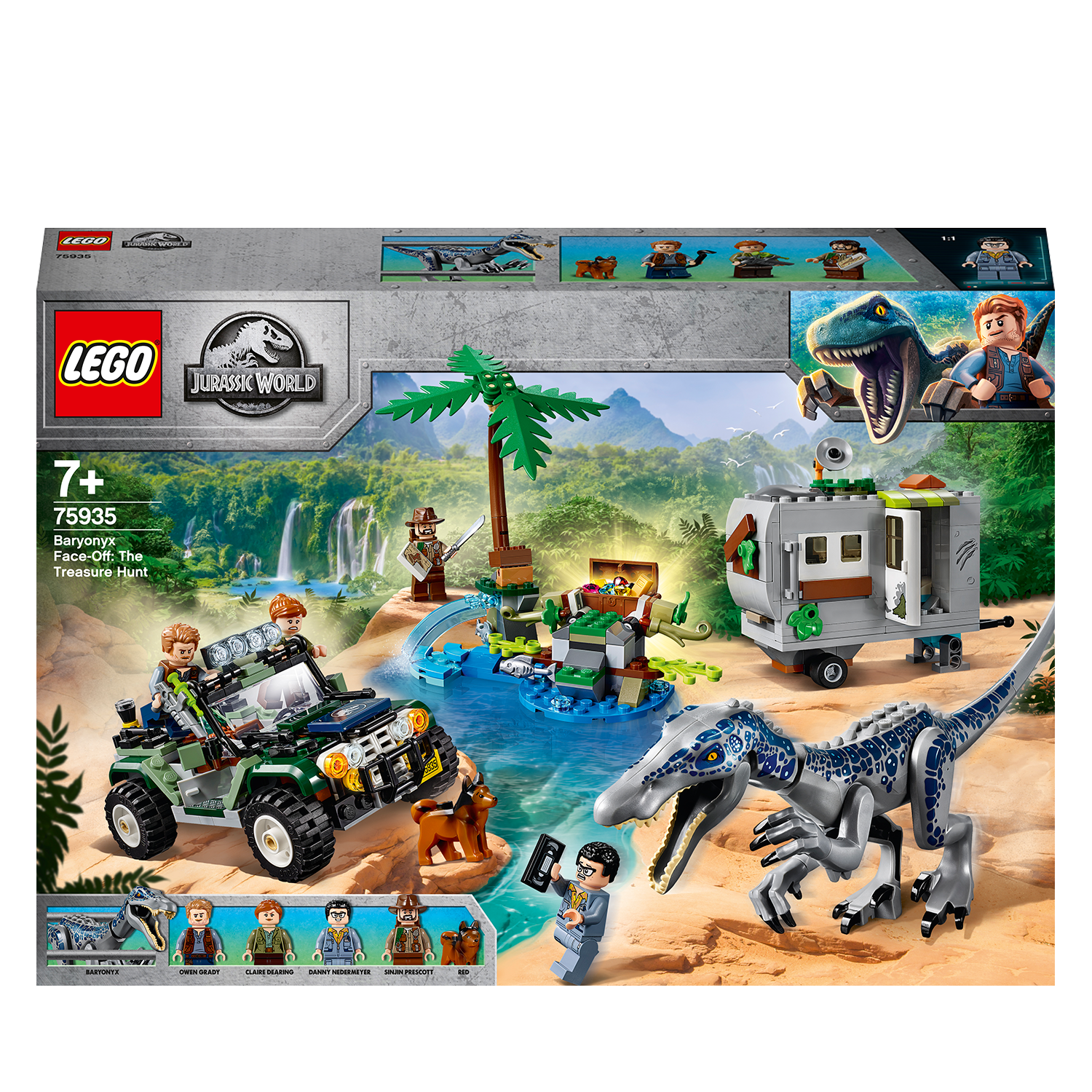 LEGO® Jurassic World The Treasure Hunt Set 75935 Default Title