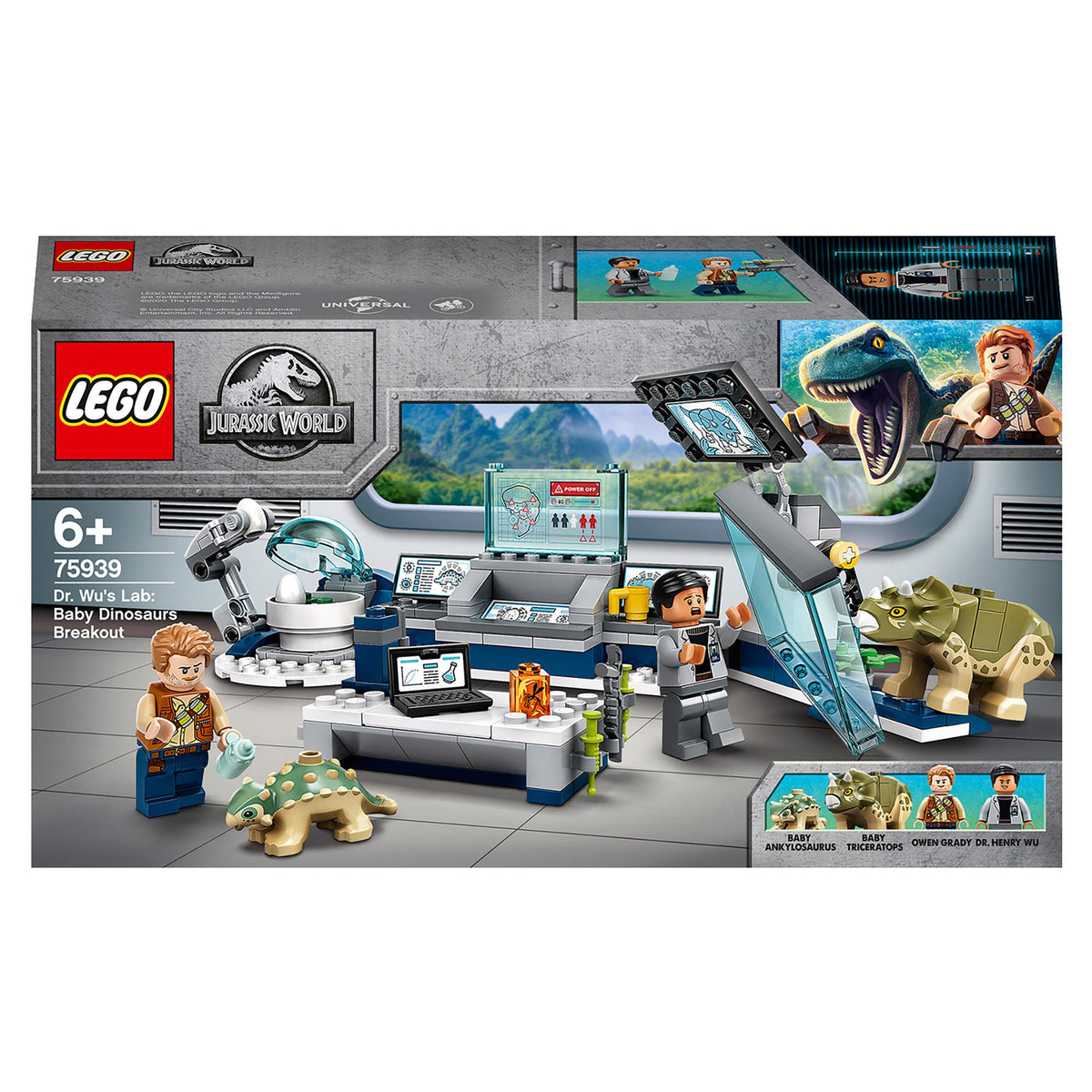 LEGO® Jurassic World Baby Dinosaur Breakout Toy 75939 Default Title