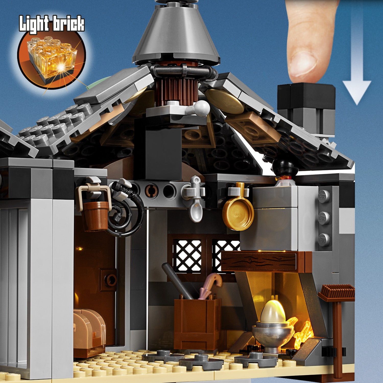 LEGO® Harry Potter Hagrid’s Hut Playset 75947 Default Title
