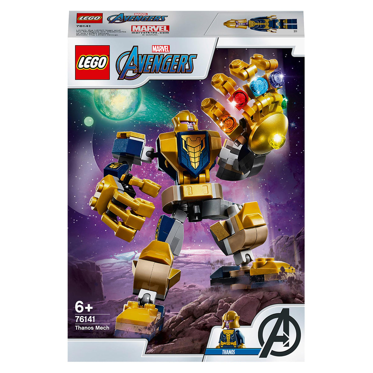 LEGO® Marvel Avengers Thanos Mech Figure Set 76141 Default Title