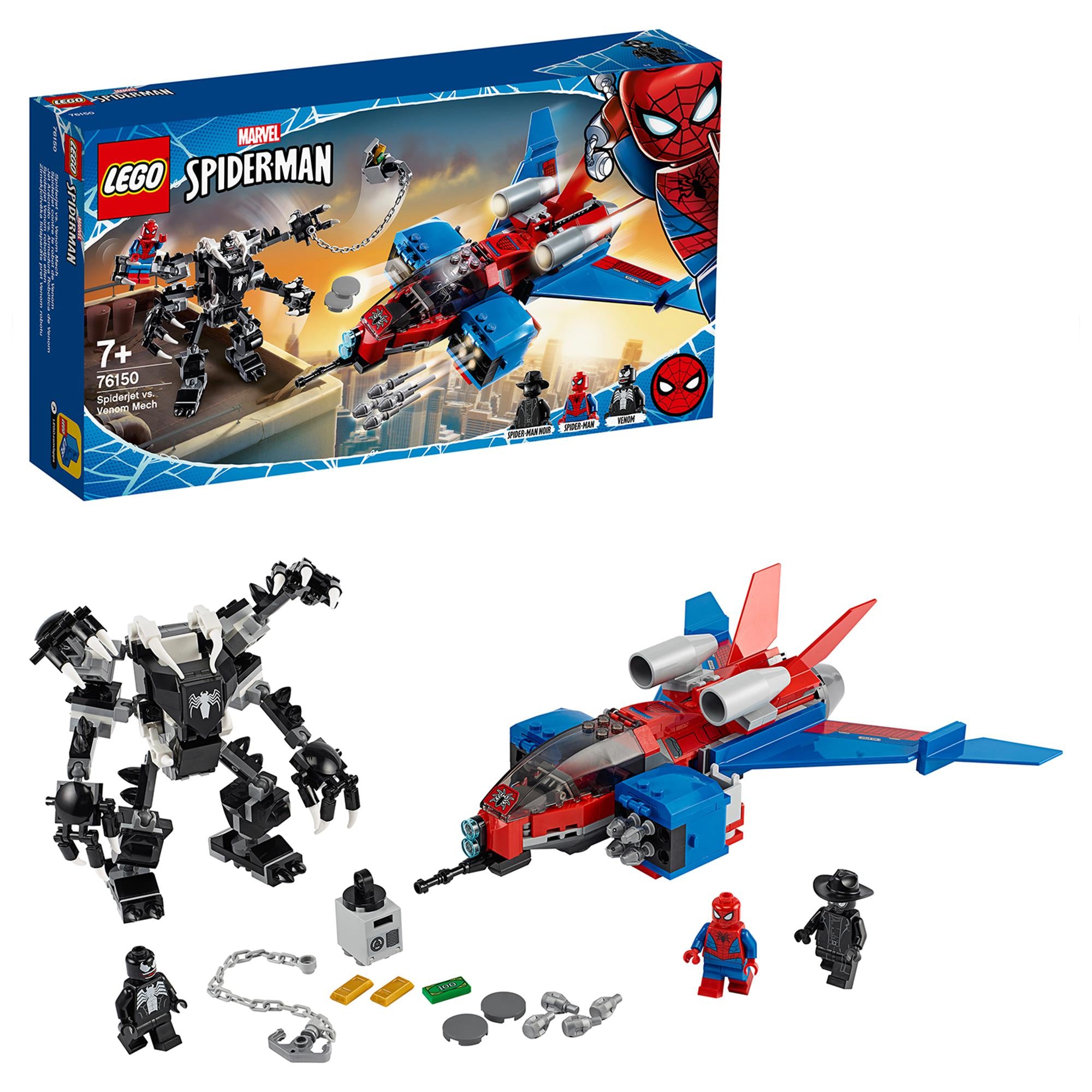 LEGO® Marvel Spider-Man Jet vs. Venom Mech Set 76150 Default Title