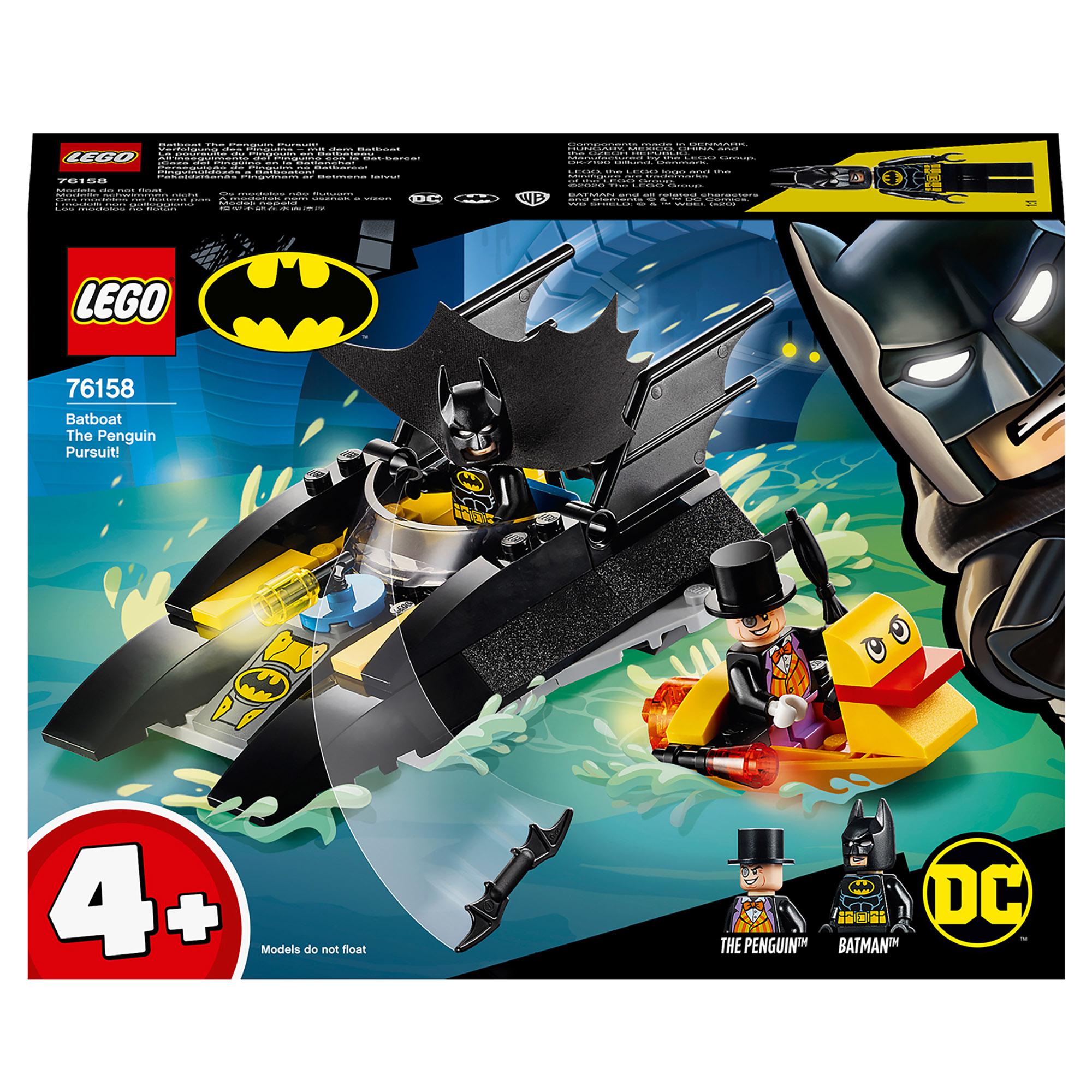 LEGO® DC Batman Batboat The Penguin Pursuit Toy 76158 Default Title