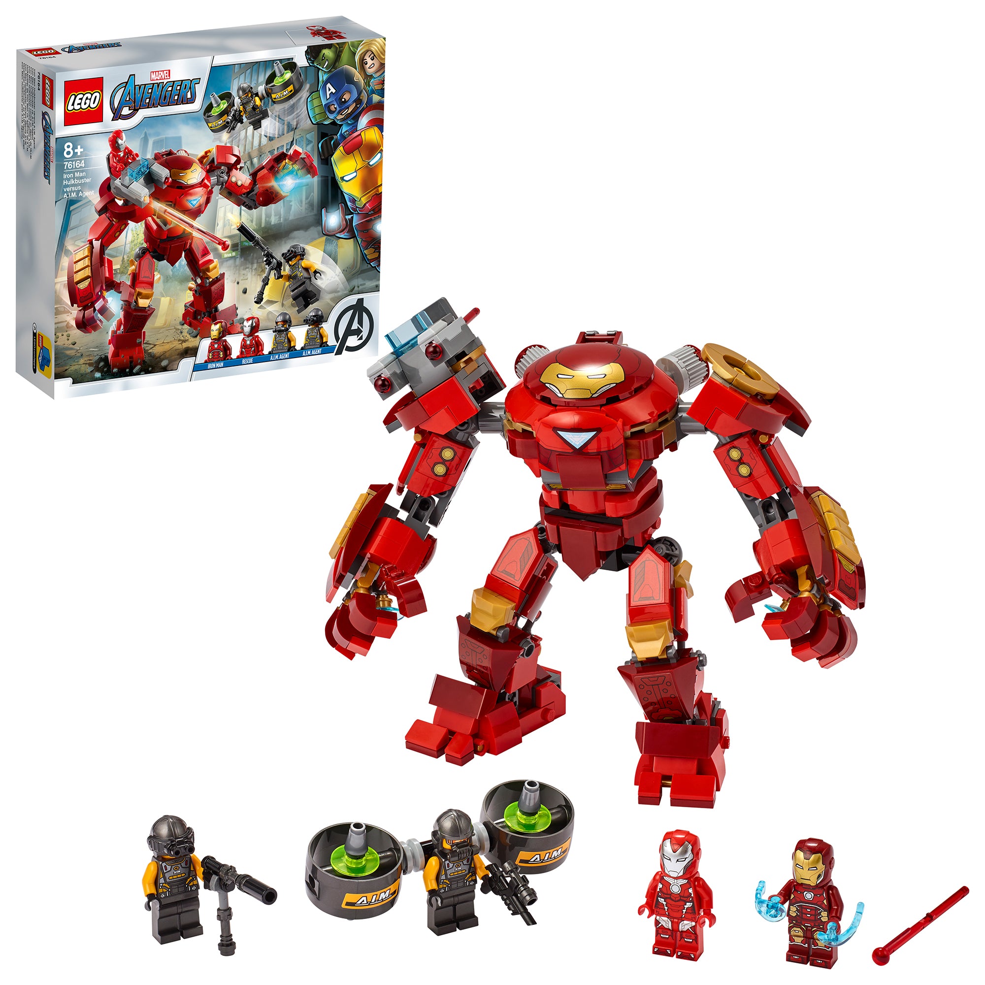 LEGO® Marvel Iron Man Hulkbuster vs. A.I.M. Agent 76164 Default Title