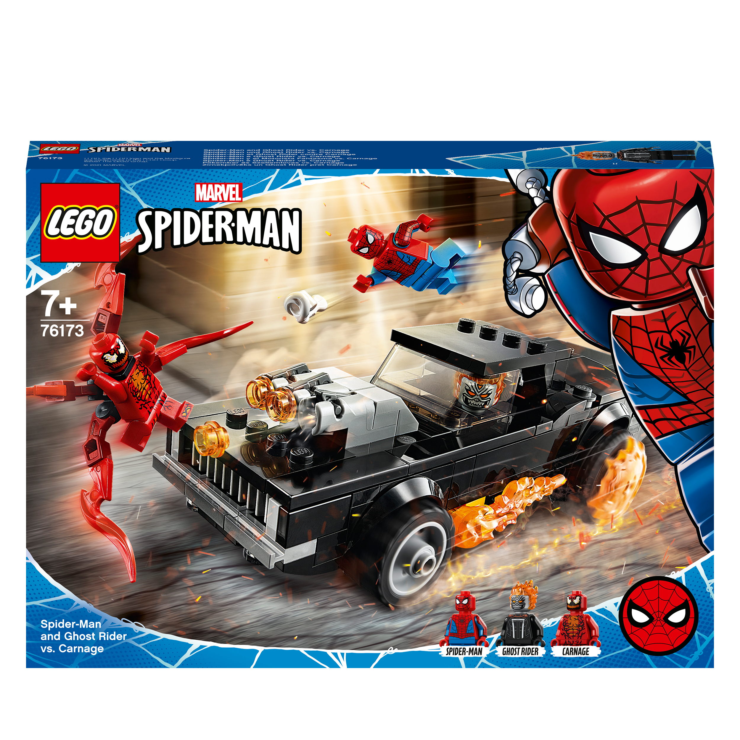 LEGO® Marvel Spider-Man Ghost Rider & Carnage Toy 76173 Default Title