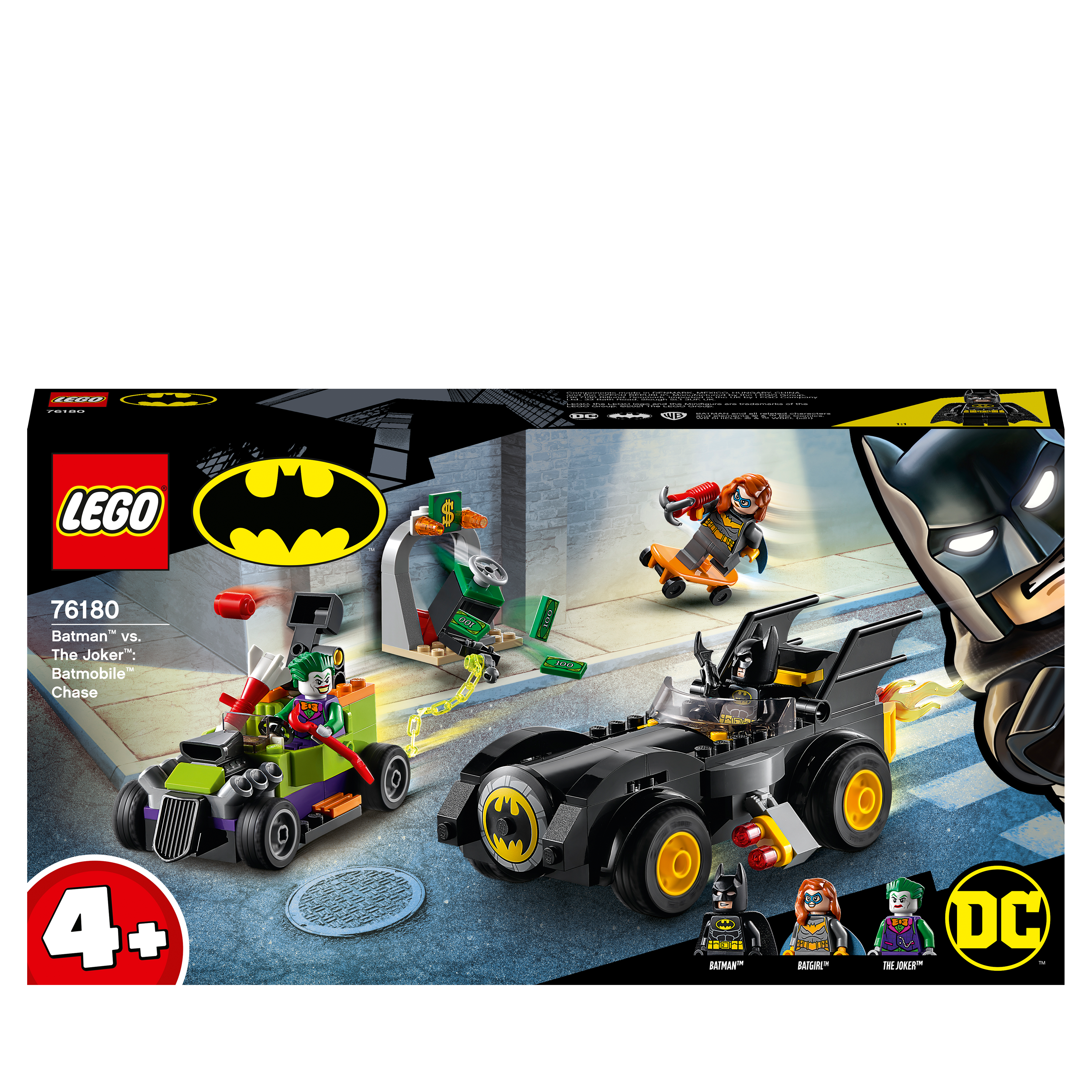 LEGO® DC Batman vs. The Joker: Batmobile Toy 76180 Default Title