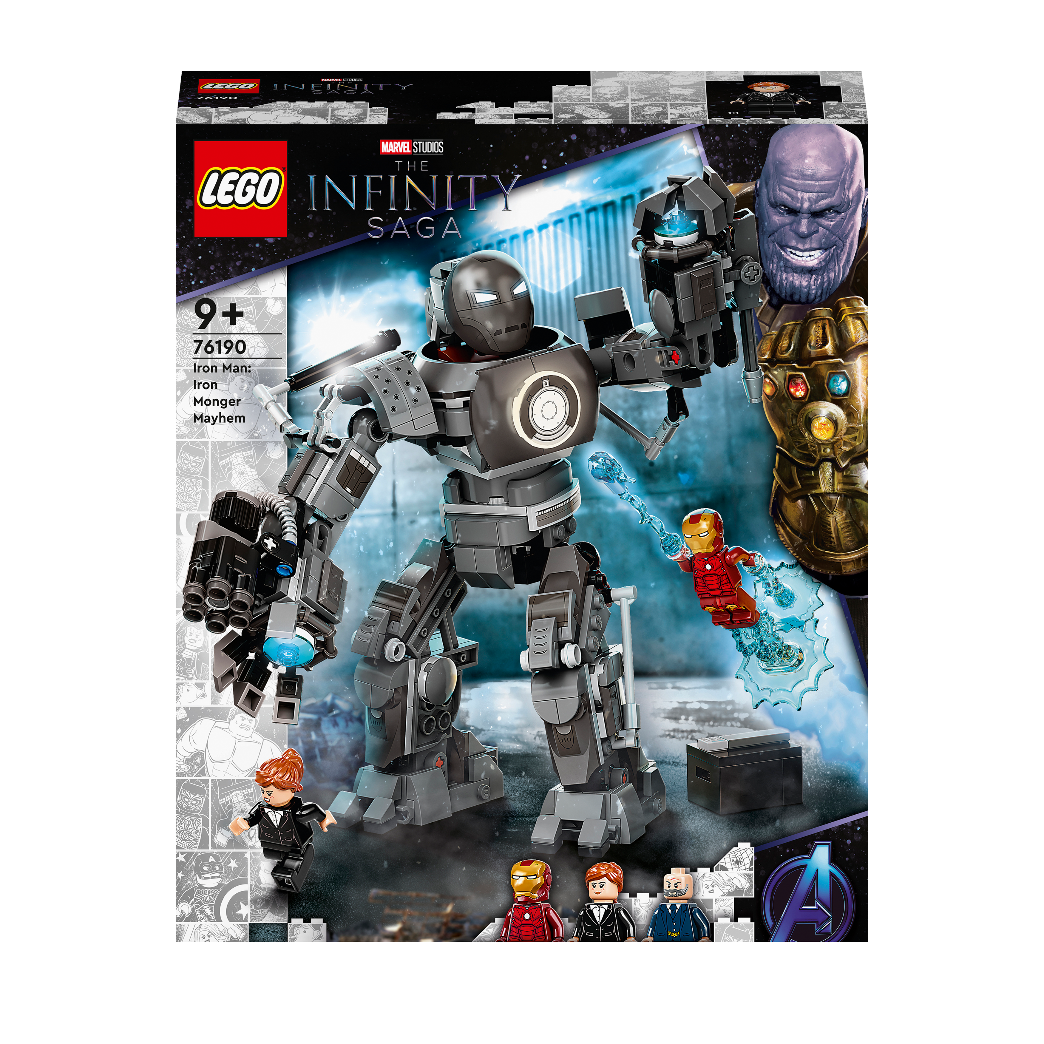 LEGO® Marvel Iron Man: Iron Monger Mayhem Set 76190 Default Title