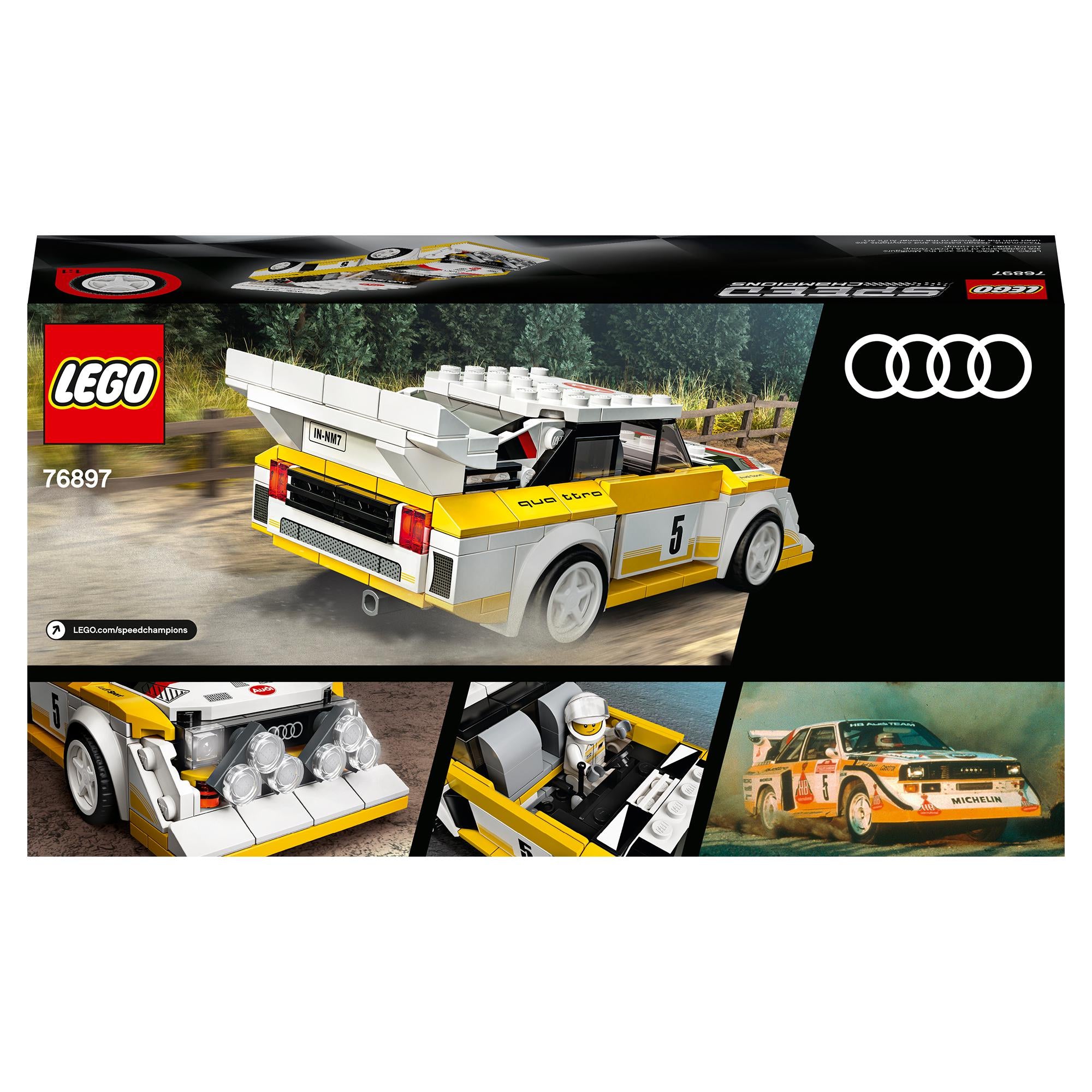 LEGO® Speed Champions Audi Sport Quattro S1 Set 76897 Default Title