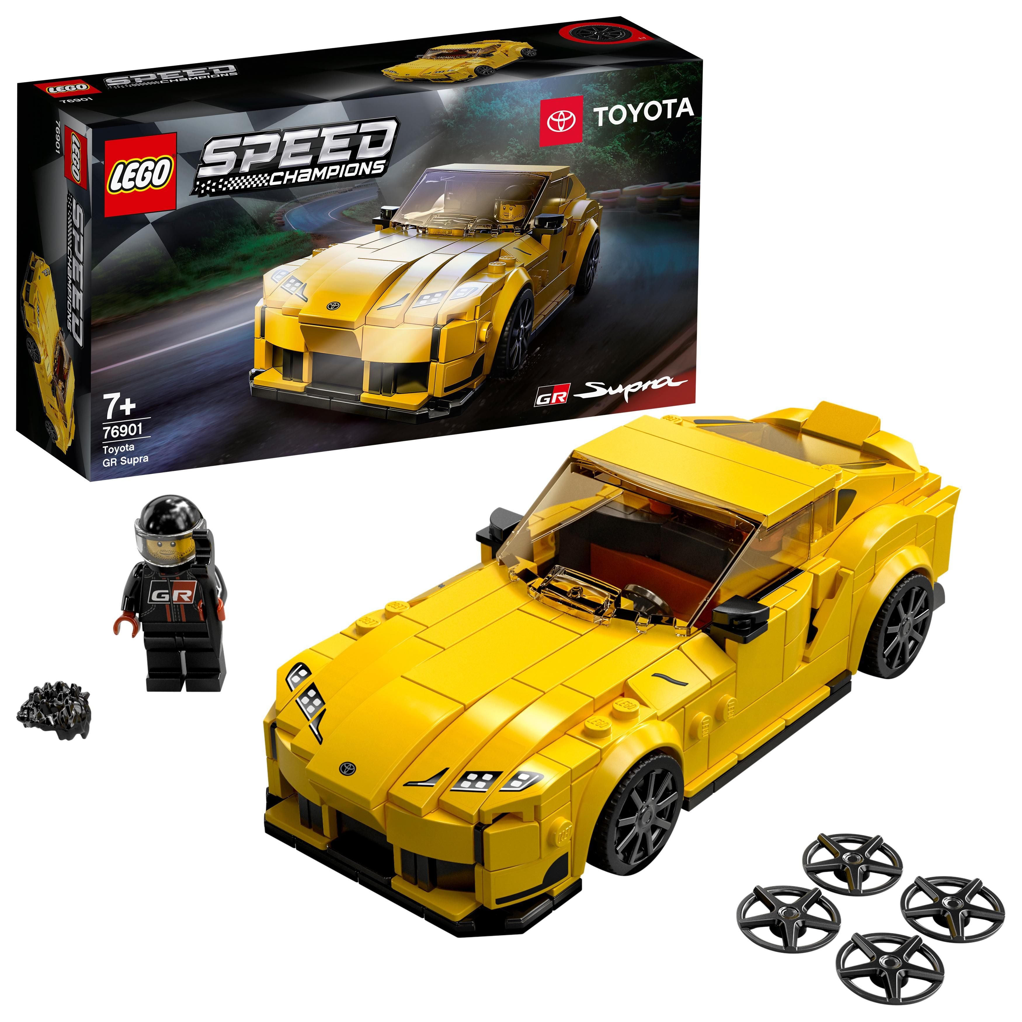 LEGO® Speed Champions Toyota GR Supra Car Toy 76901 Default Title