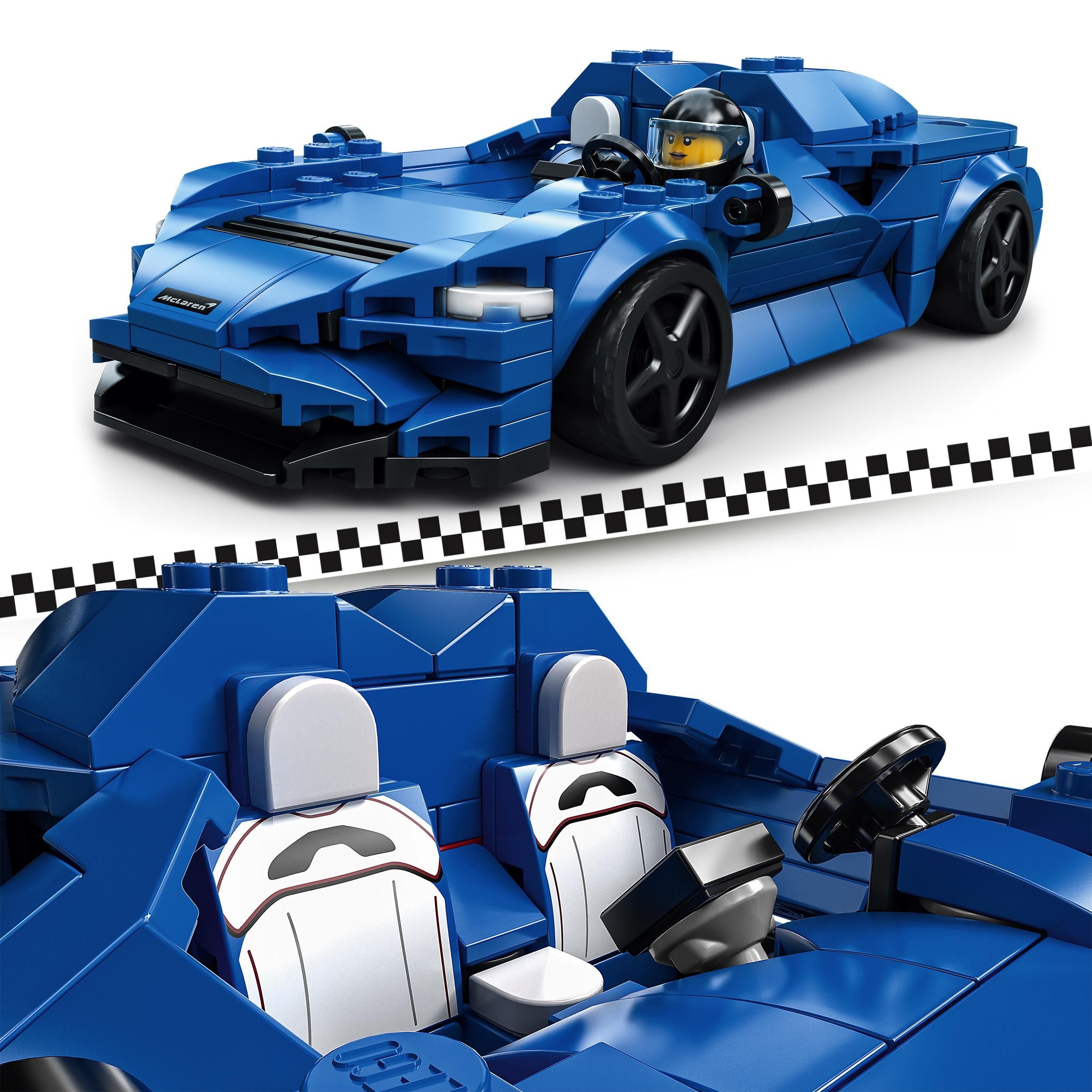 LEGO® Speed Champions McLaren Elva Race Car Toy 76902 Default Title