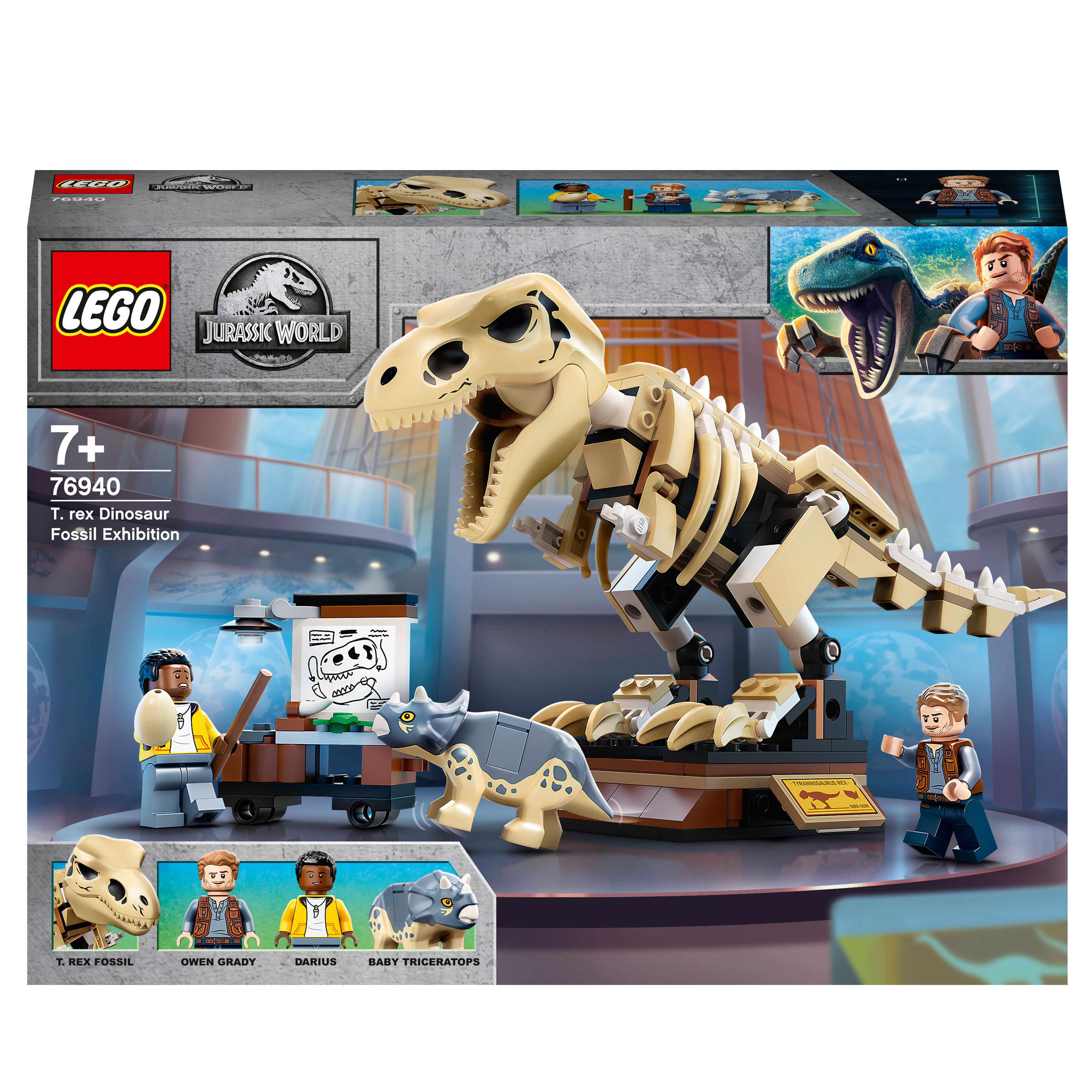 LEGO® Jurassic World T. rex Dinosaur Fossil Set 76940 Default Title