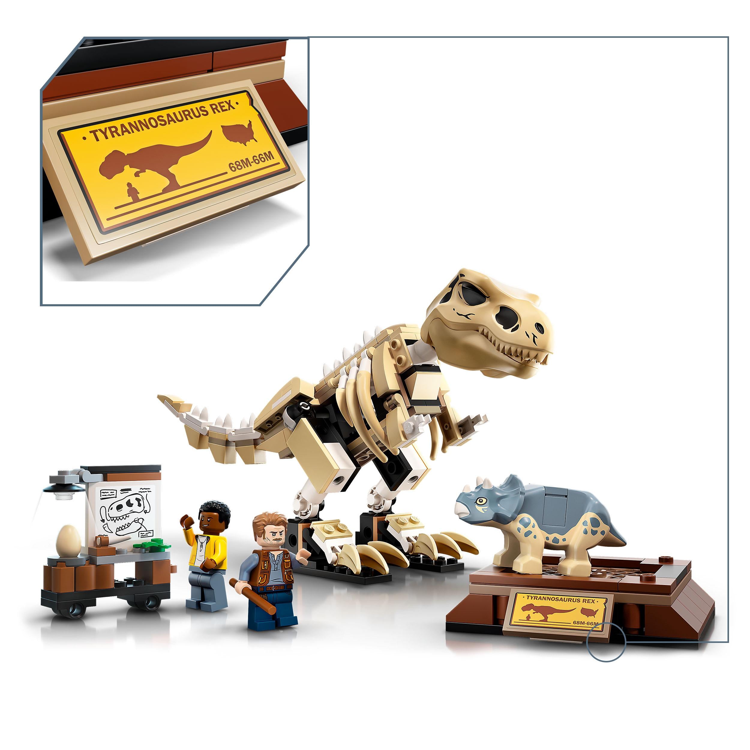LEGO® Jurassic World T. rex Dinosaur Fossil Set 76940 Default Title