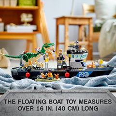 LEGO® Jurassic World Baryonyx Dinosaur Boat Toy 76942 Default Title