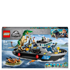 LEGO® Jurassic World Baryonyx Dinosaur Boat Toy 76942 Default Title