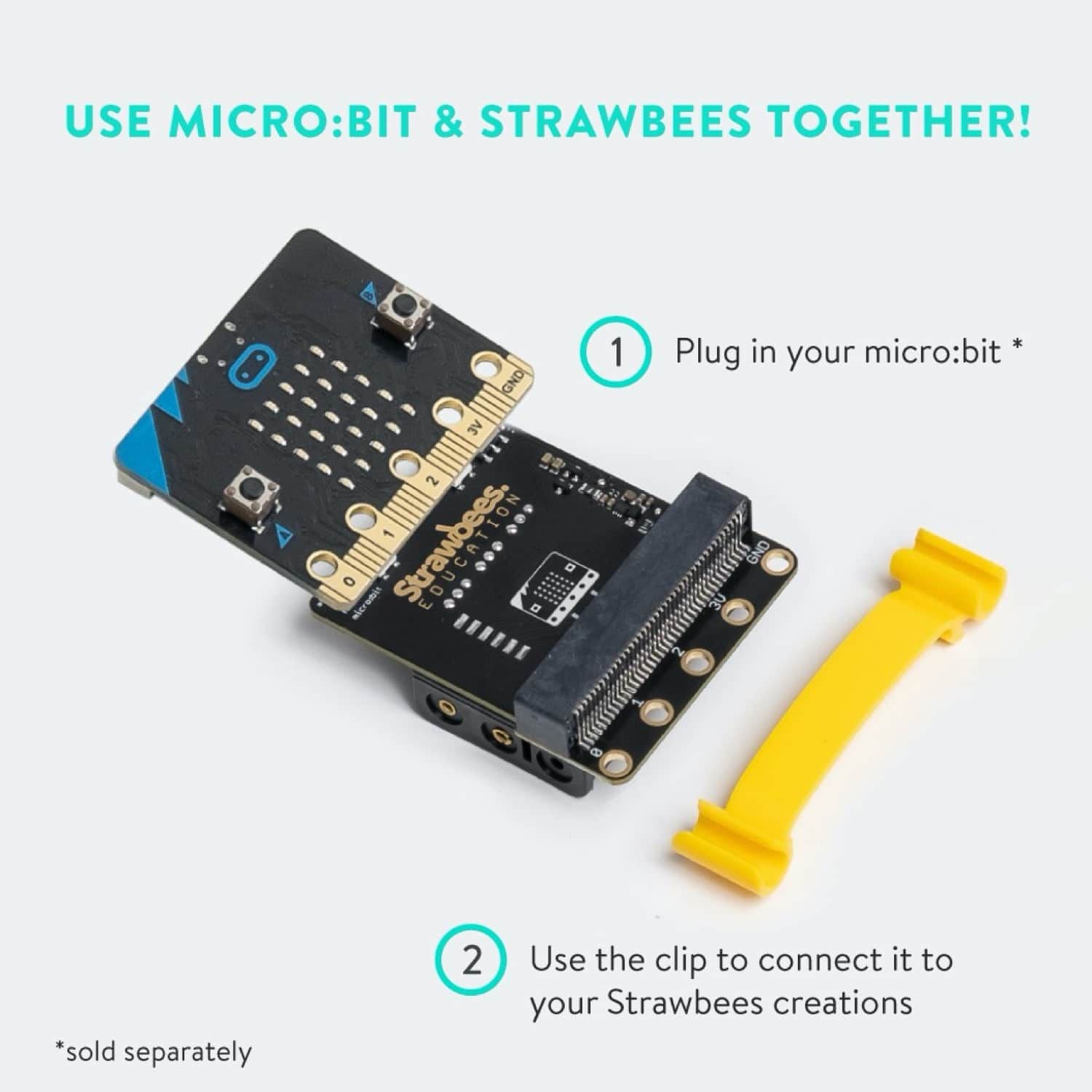 Strawbees STEAM Starter Robotics micro:bit Class Pack