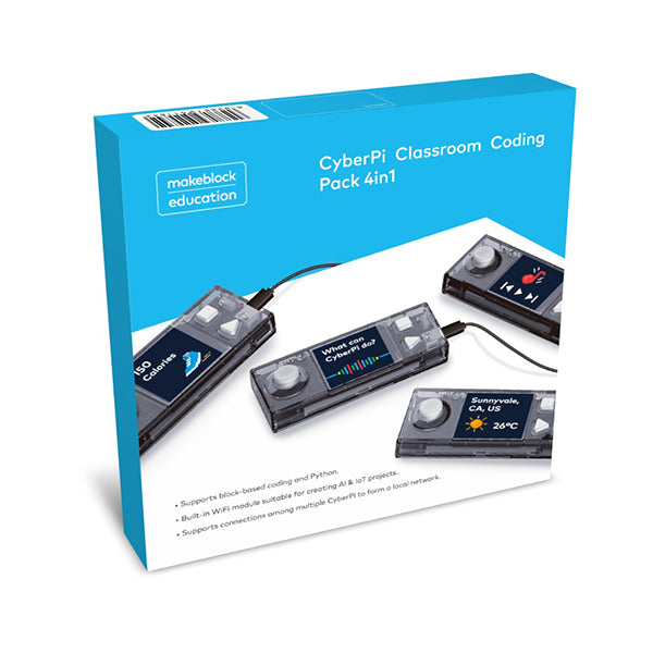 CyberPi Classroom Coding Pack 4-in-1